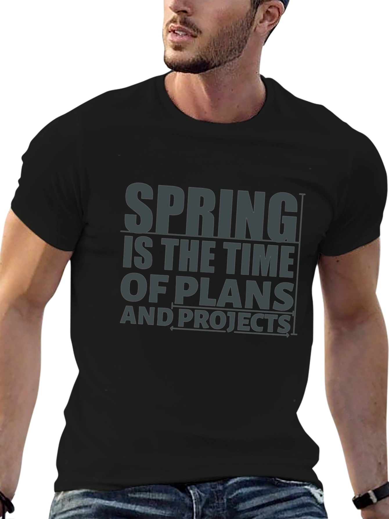 Spring Plans & Projects Graphic T-Shirt