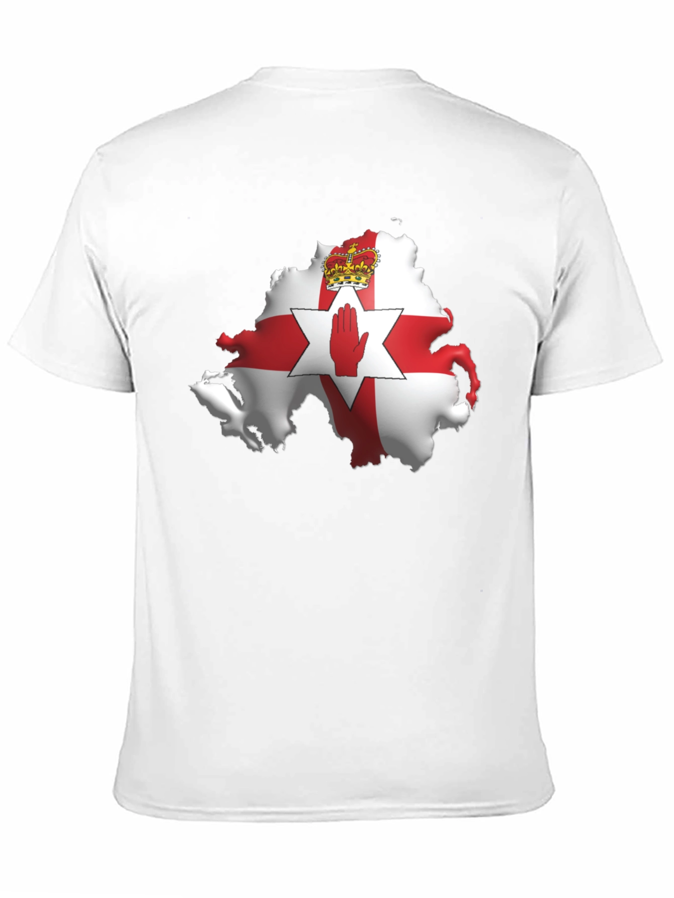 Northern Ireland Flag T-Shirt Black