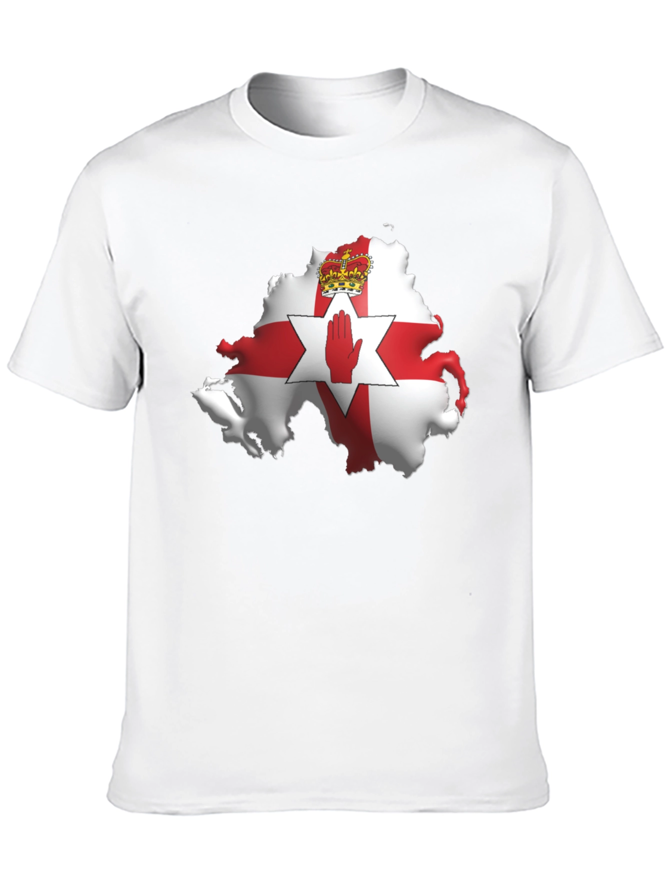 Northern Ireland Flag T-Shirt Black