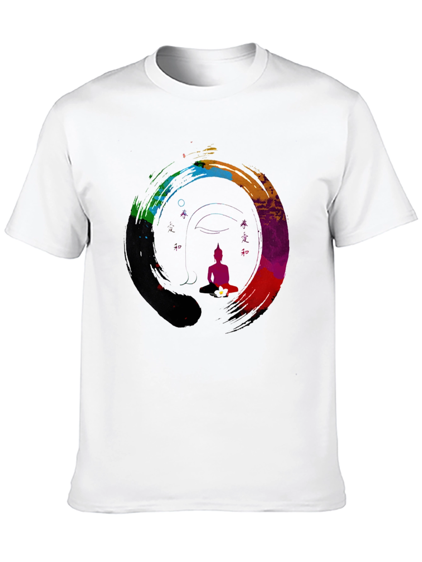 Zen Buddha Graphic Tee - Meditative Style Shirt
