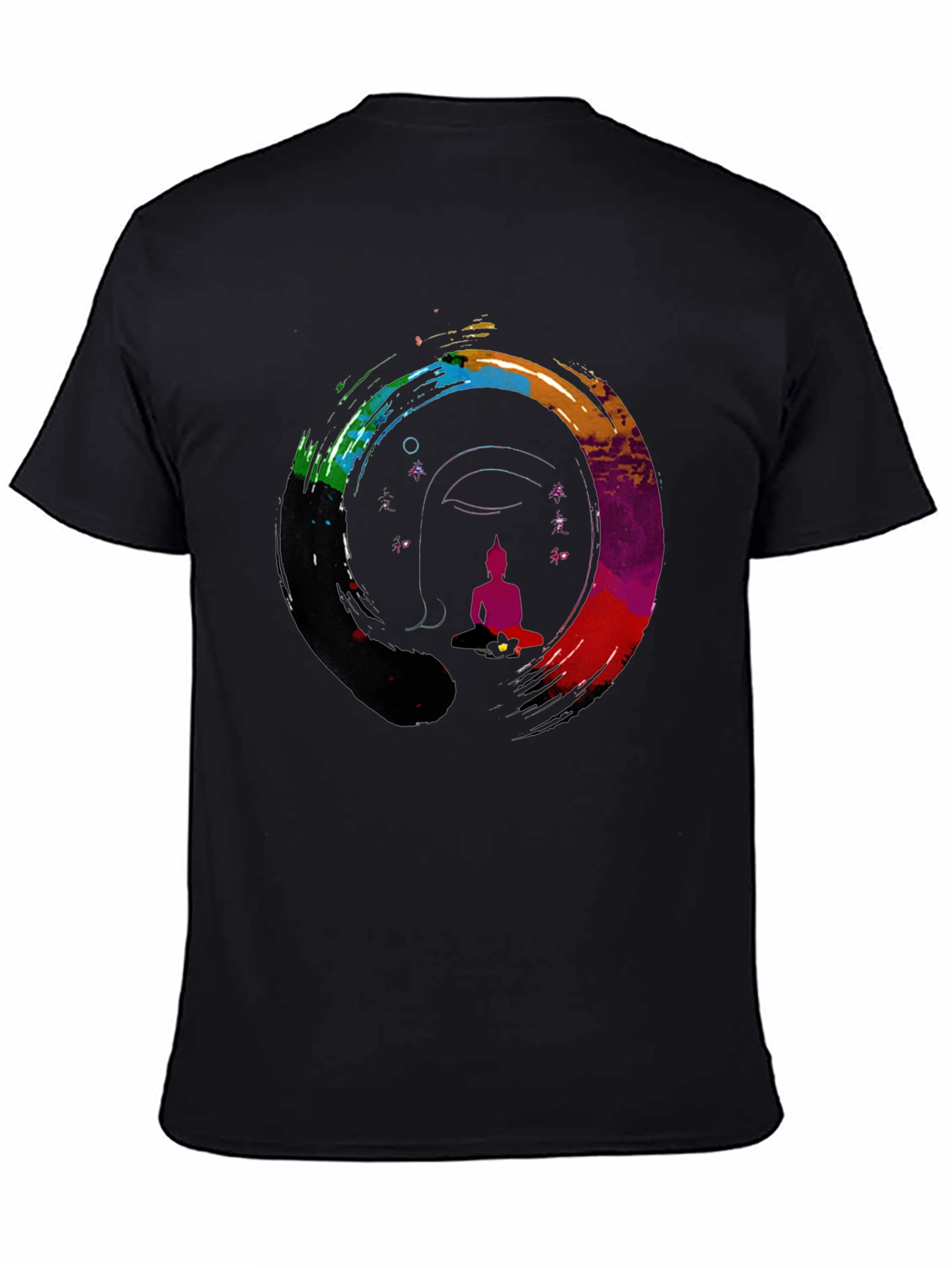 Zen Buddha Graphic Tee - Meditative Style Shirt