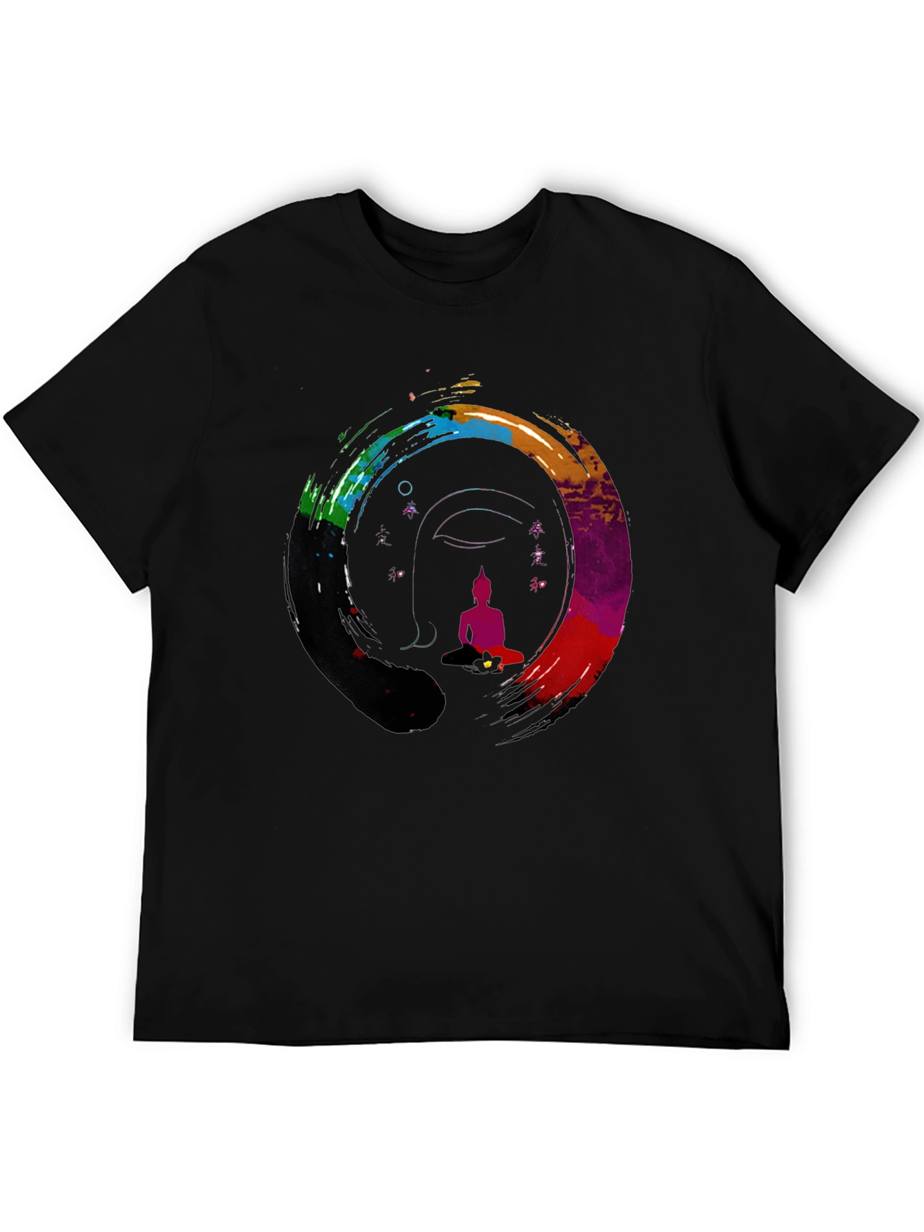 Zen Buddha Graphic Tee - Meditative Style Shirt
