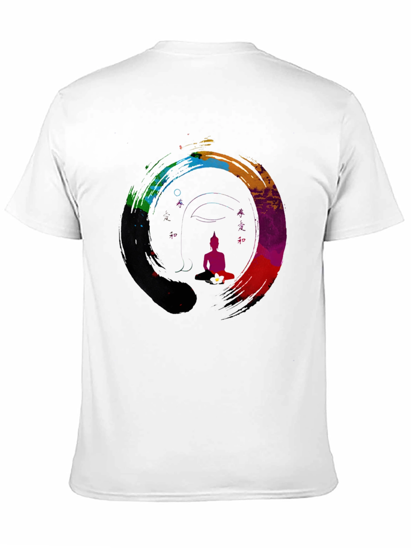 Zen Buddha Graphic Tee - Meditative Style Shirt
