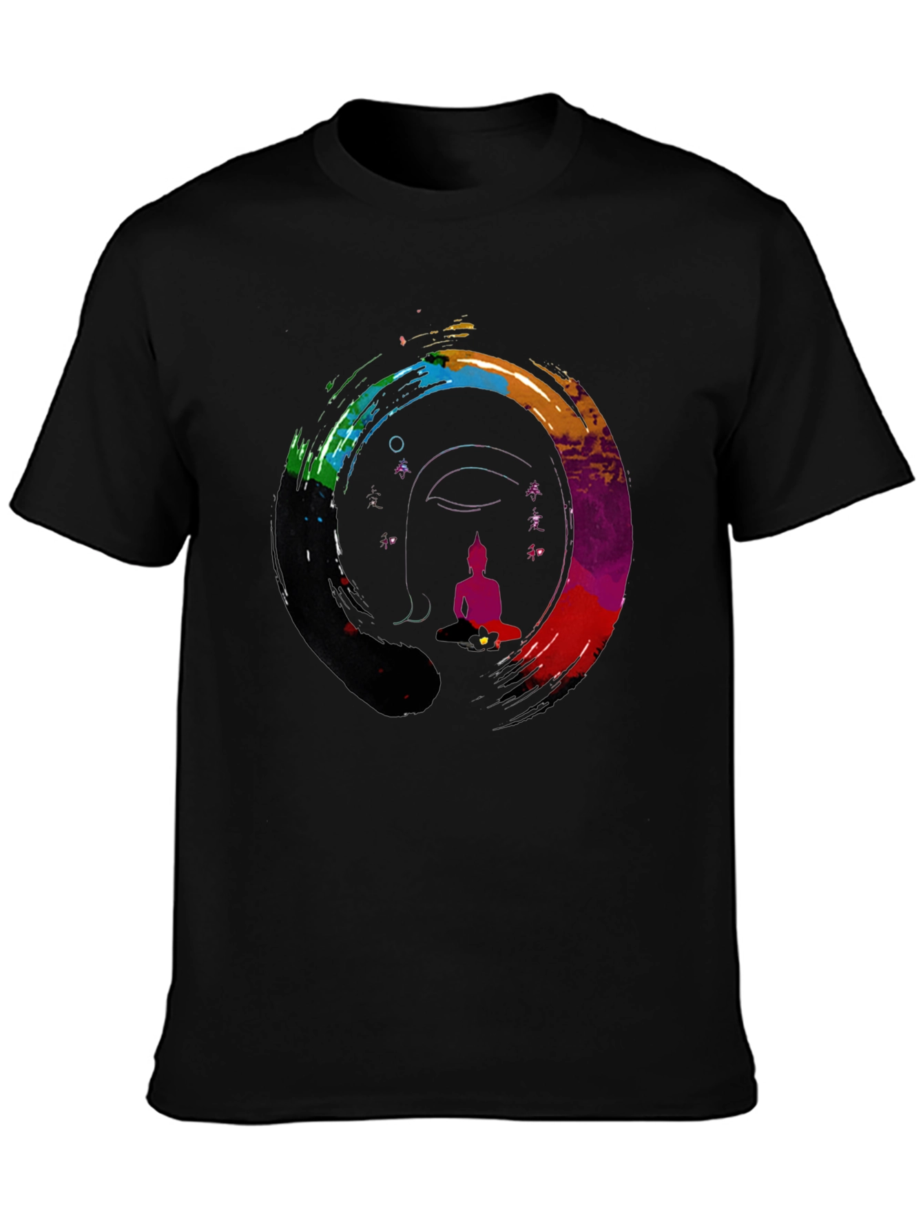 Zen Buddha Graphic Tee - Meditative Style Shirt