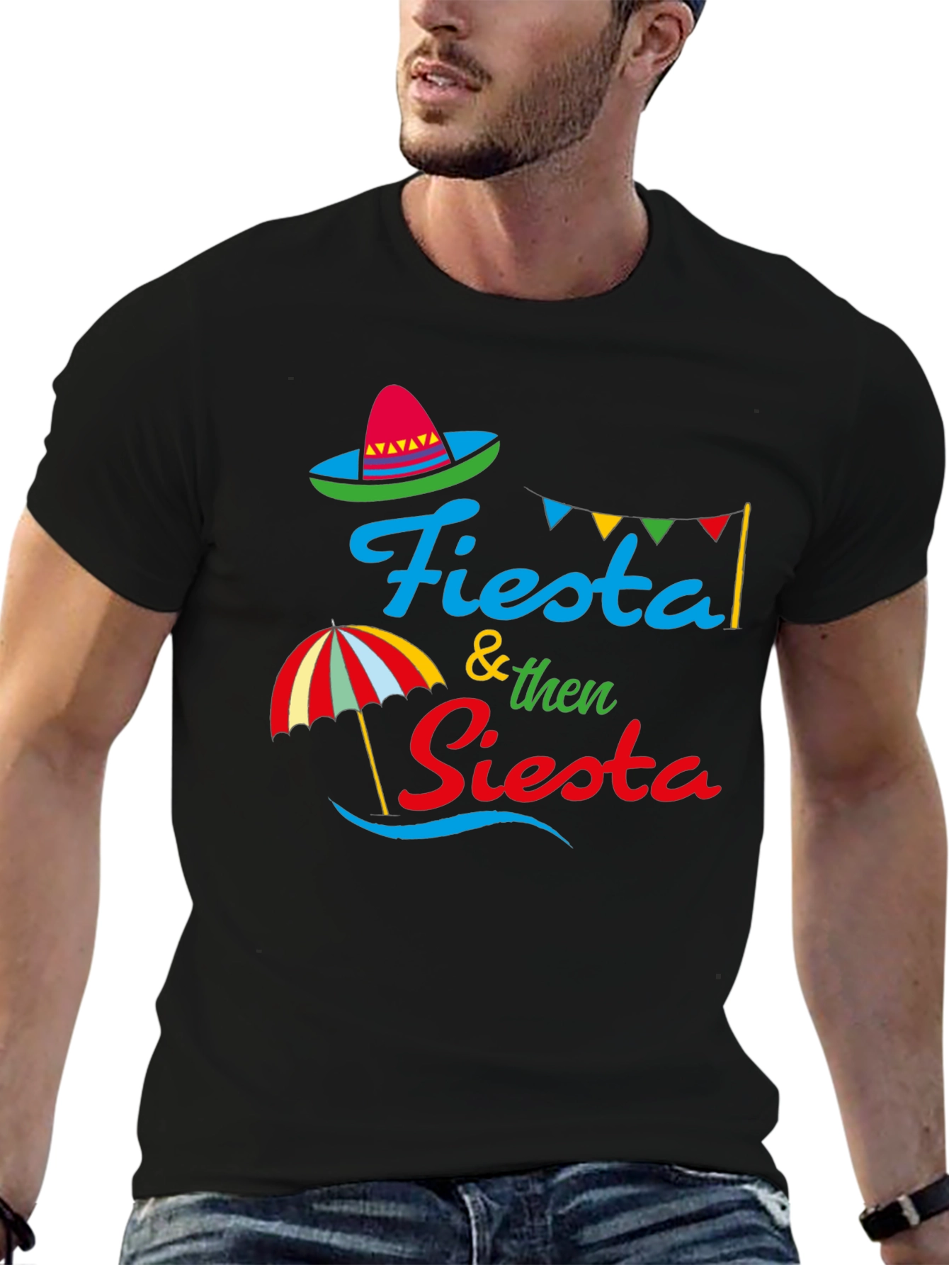 Fiesta & Siesta Graphic T-Shirt
