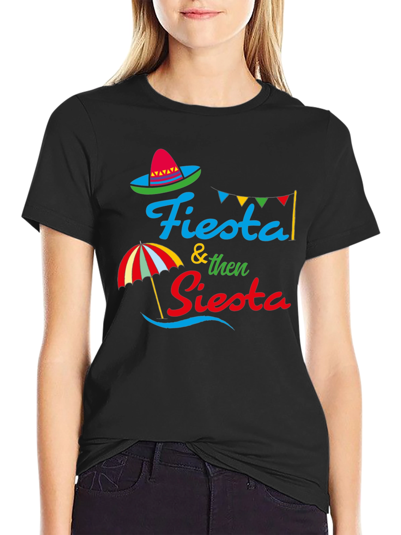 Fiesta & Siesta Graphic T-Shirt