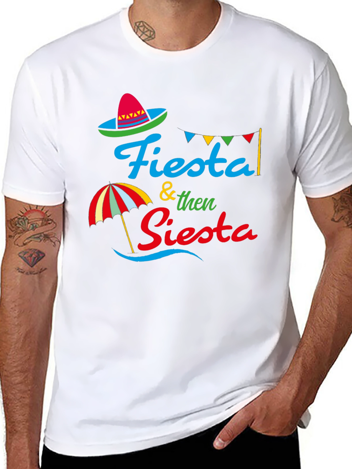 Fiesta & Siesta Graphic T-Shirt
