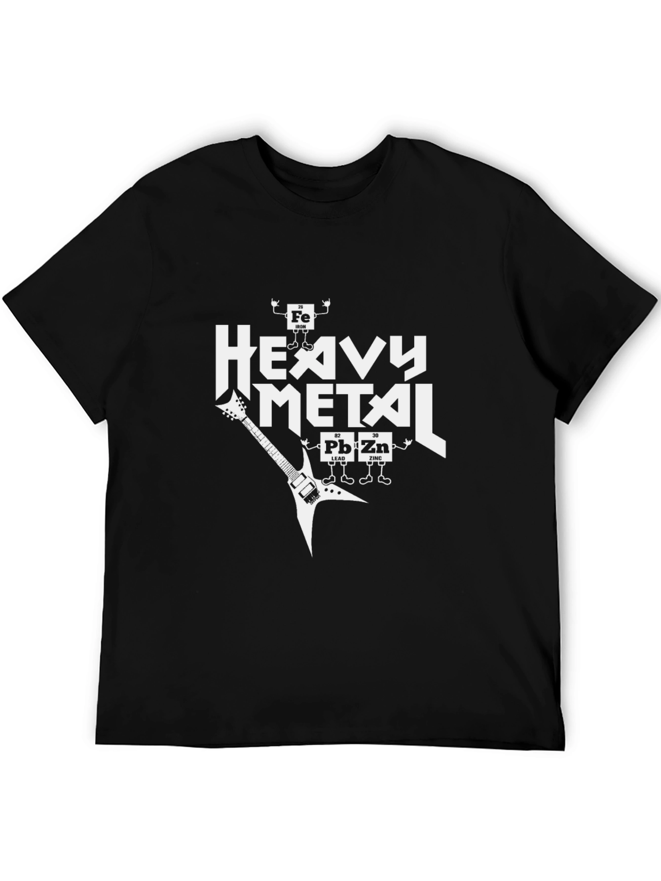 Heavy Metal Graphic T-Shirt Rock Music Tee