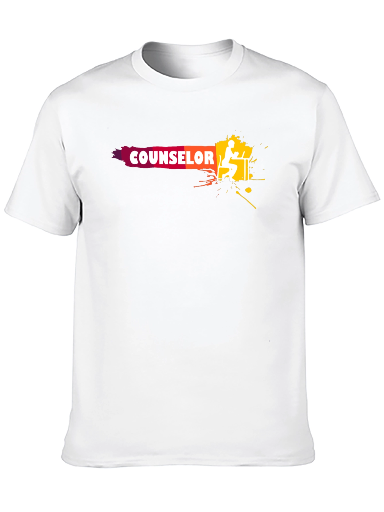 Counselor Graphic Tee - Unisex Black T-Shirt