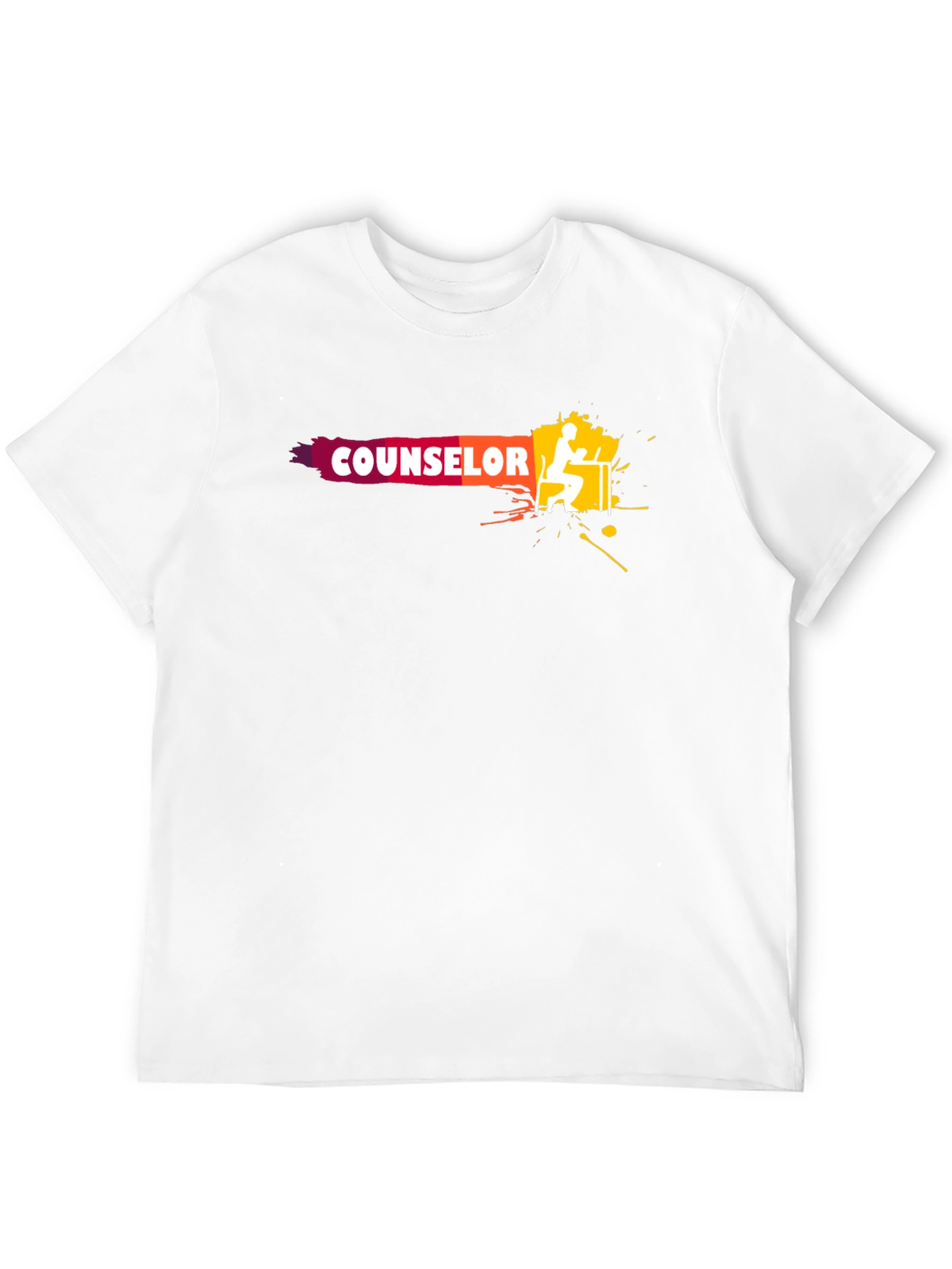 Counselor Graphic Tee - Unisex Black T-Shirt