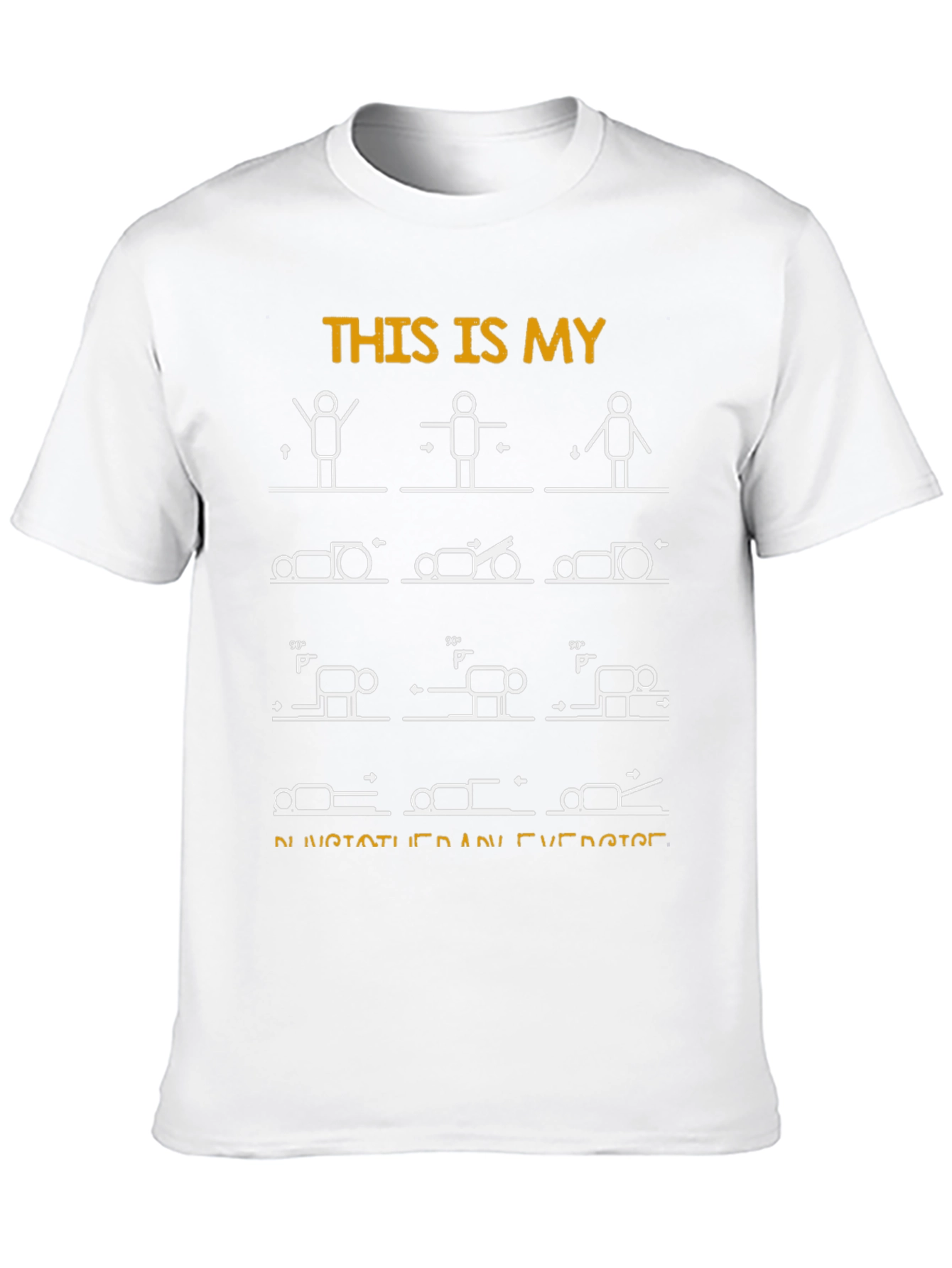Physiotherapy Exercise T-Shirt - Funny Workout Tee