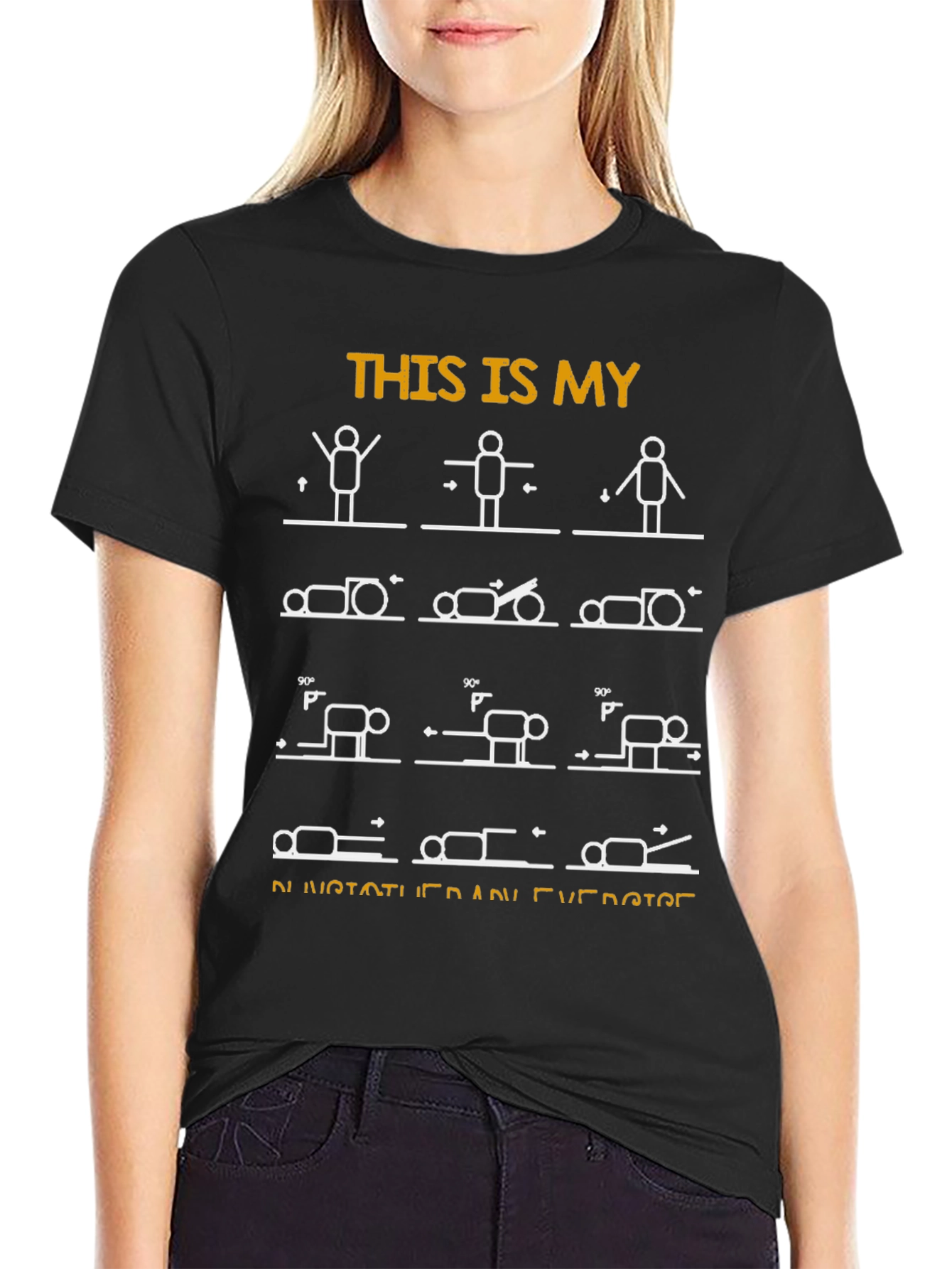 Physiotherapy Exercise T-Shirt - Funny Workout Tee