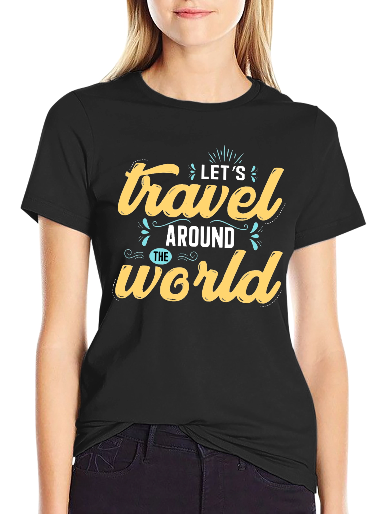 Travel the World Graphic Tee - Adventure Awaits!