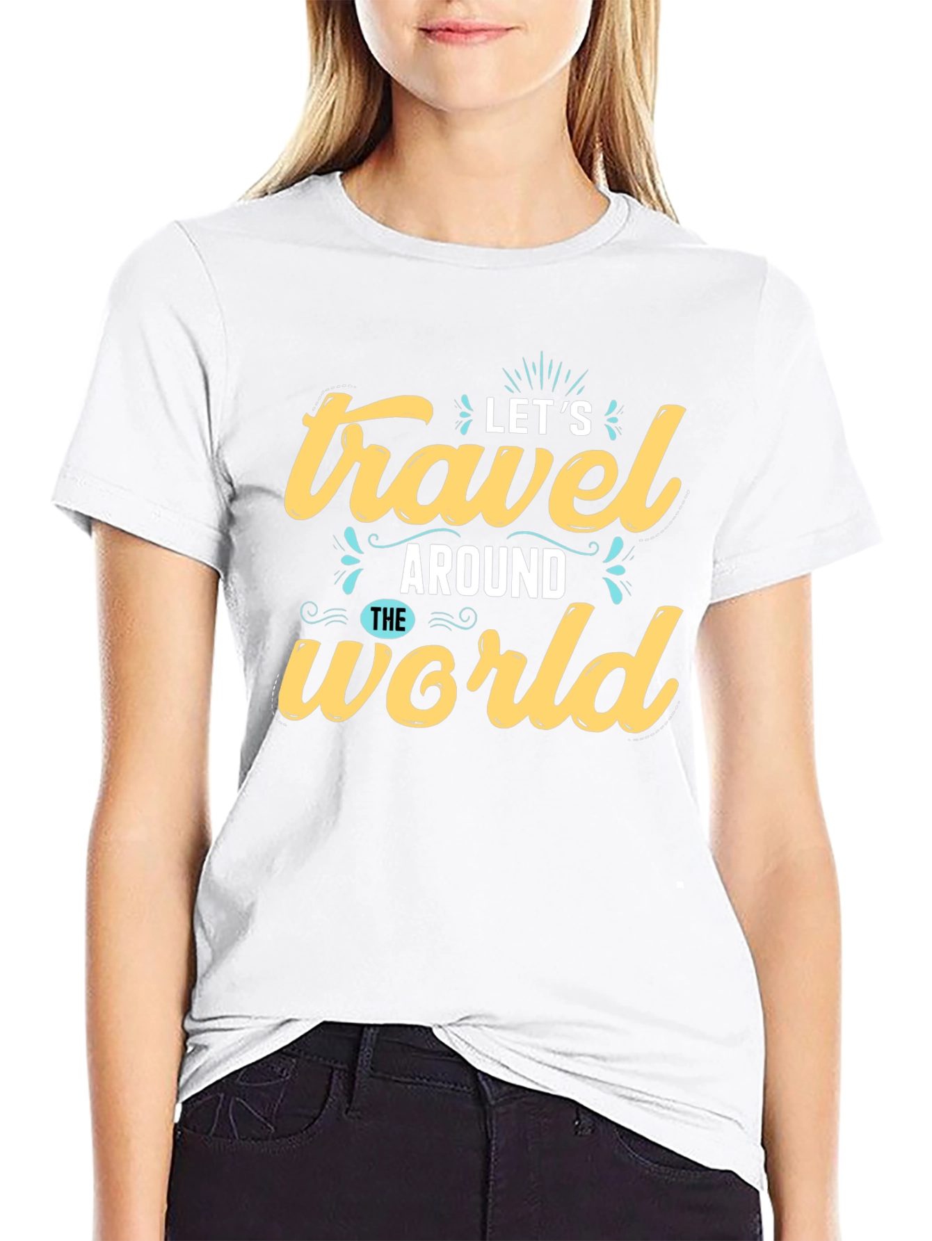 Travel the World Graphic Tee - Adventure Awaits!