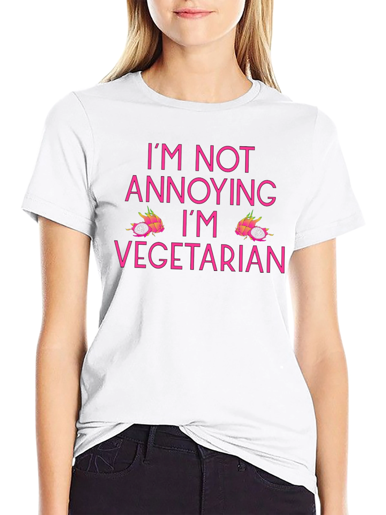 Vegetarian T-Shirt - Im Not Annoying