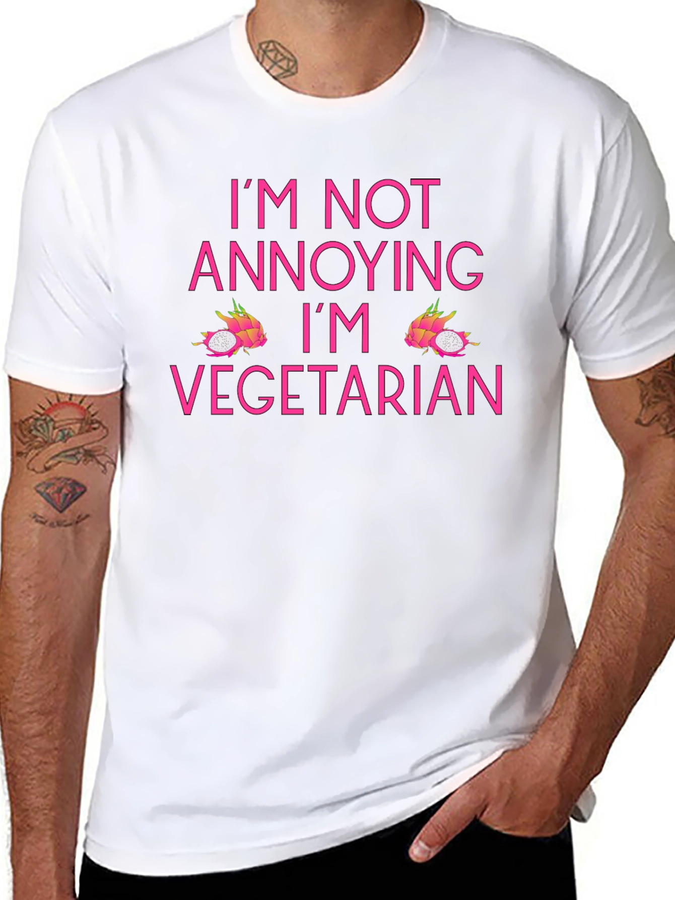 Vegetarian T-Shirt - Im Not Annoying