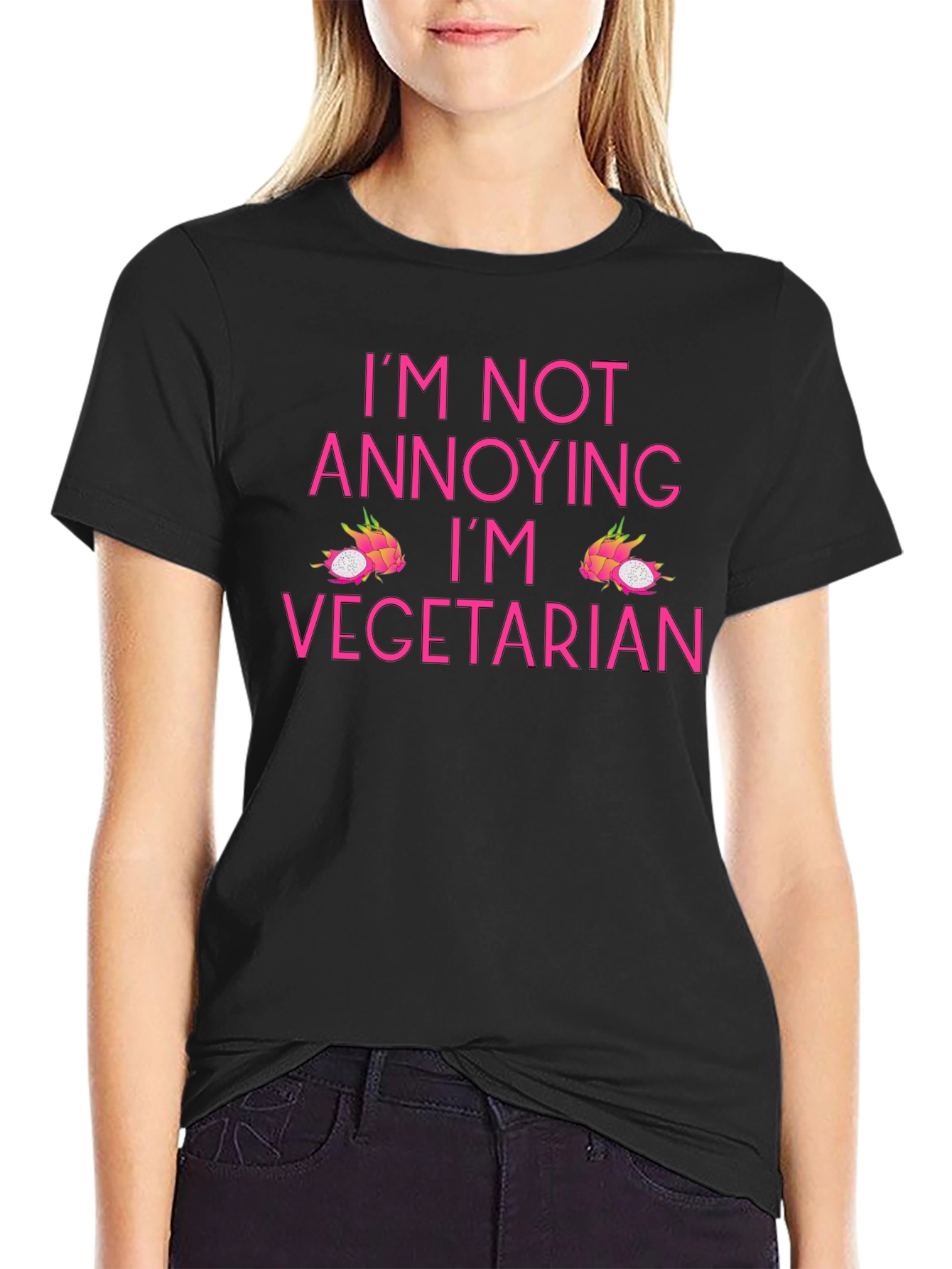 Vegetarian T-Shirt - Im Not Annoying