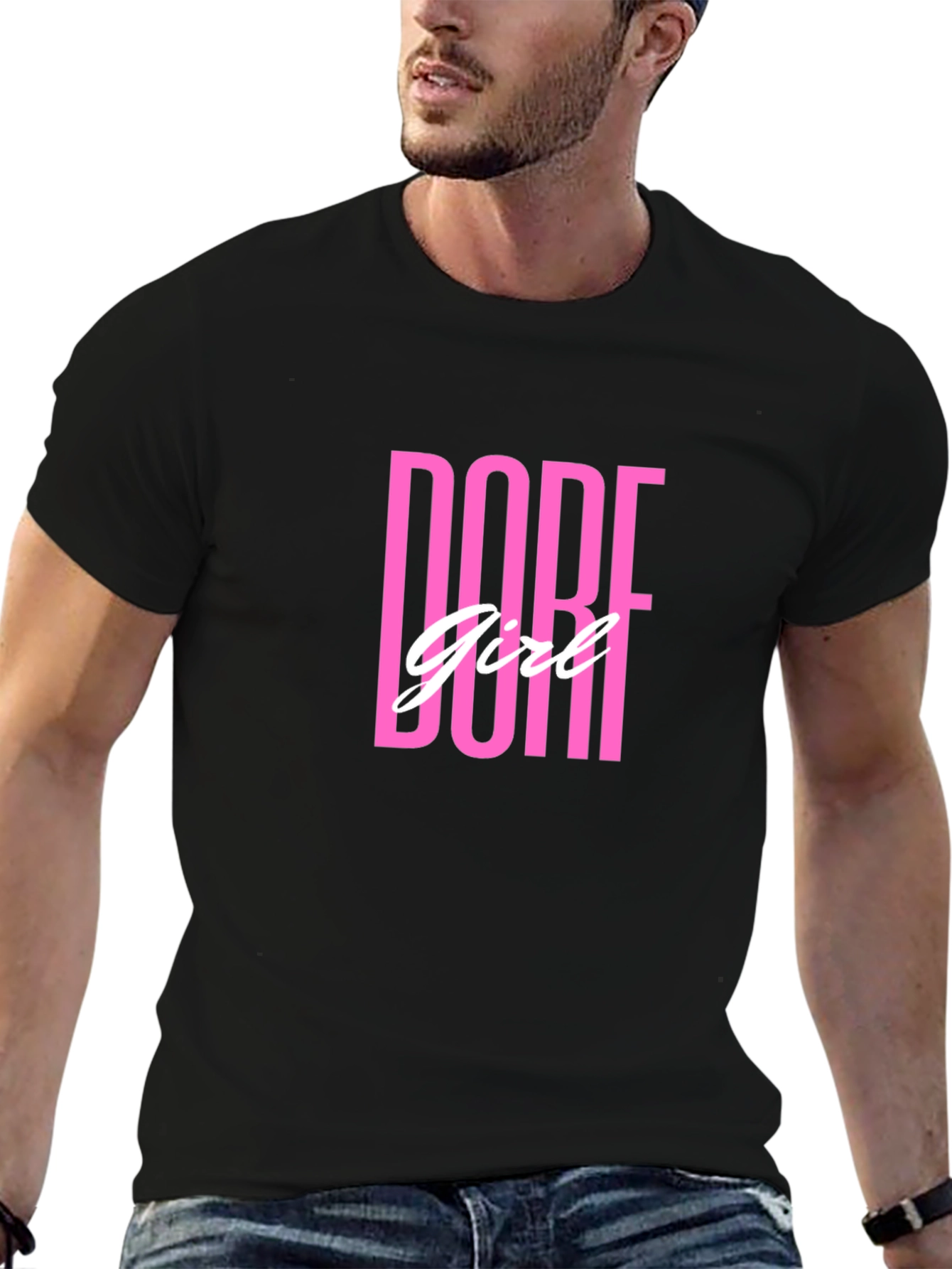 Dope Girl T-Shirt - Black Cotton Tee