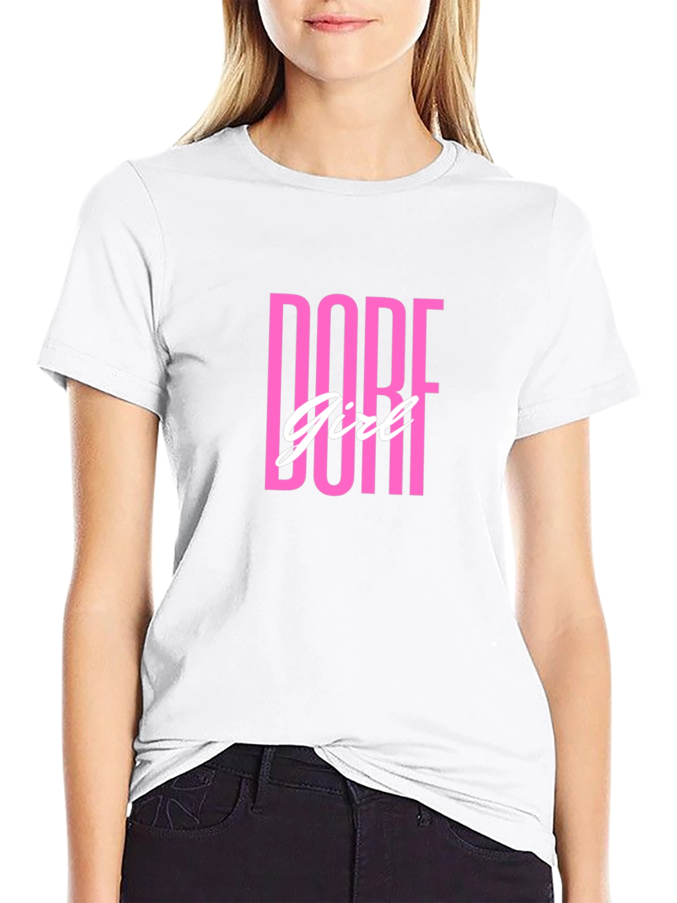 Dope Girl T-Shirt - Black Cotton Tee