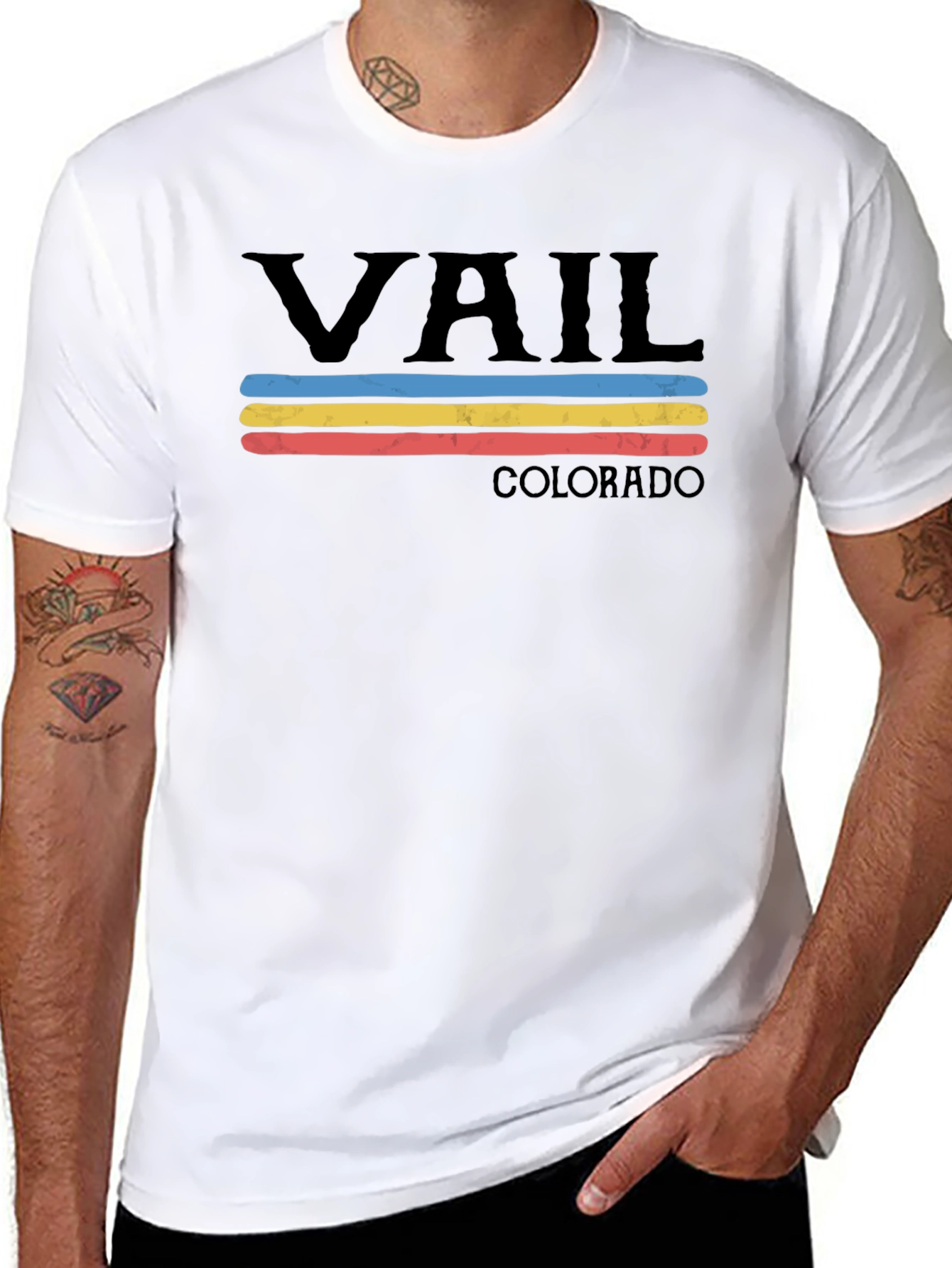 Vail Colorado Retro T-Shirt