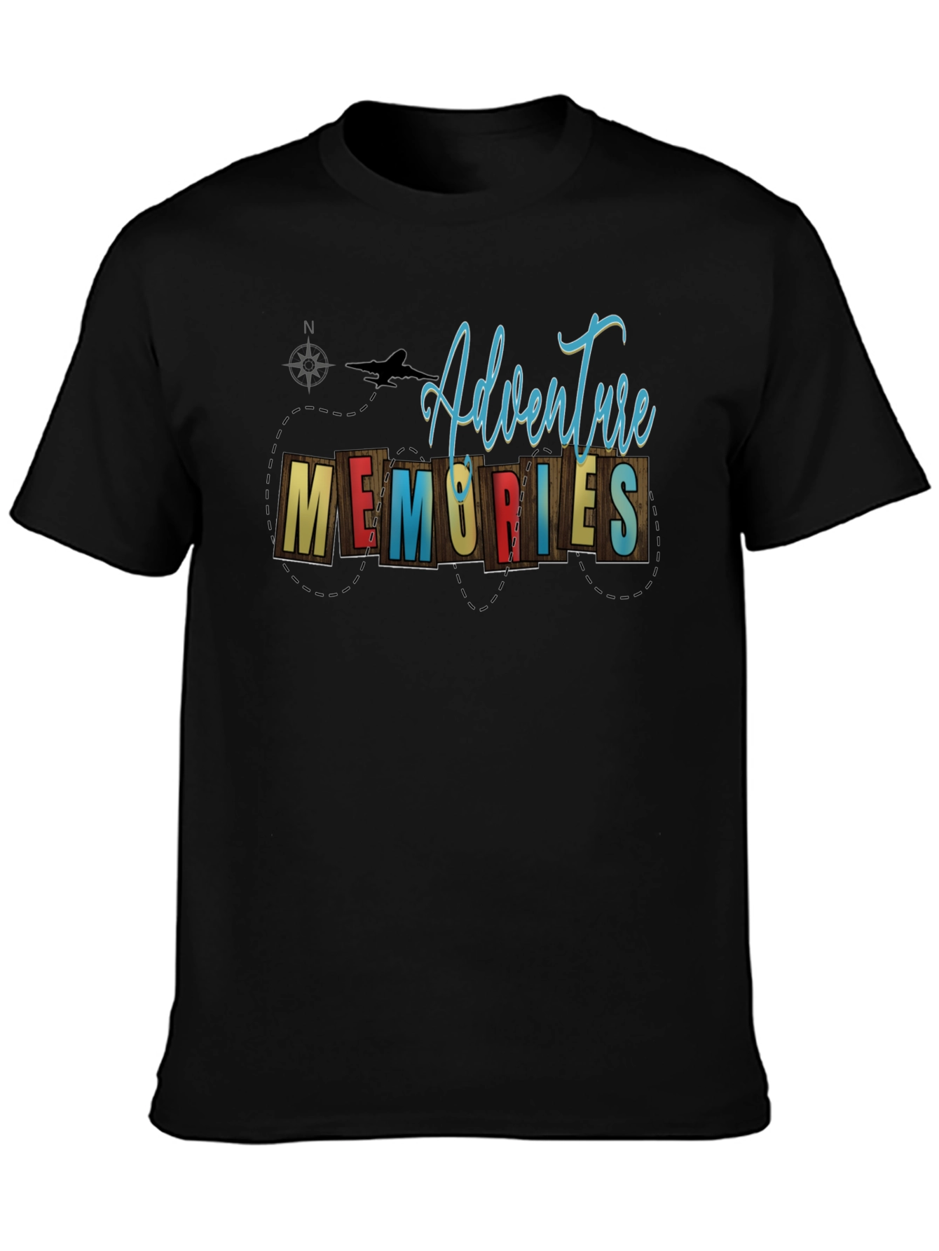 Adventure Memories Black T-Shirt