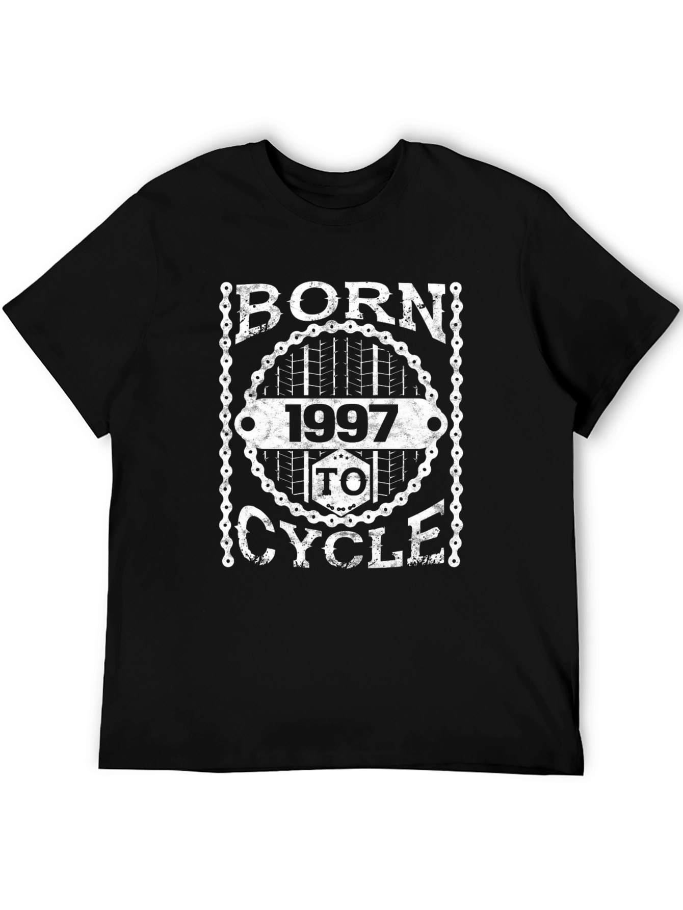 Born 1997 to Cycle T-Shirt - Black