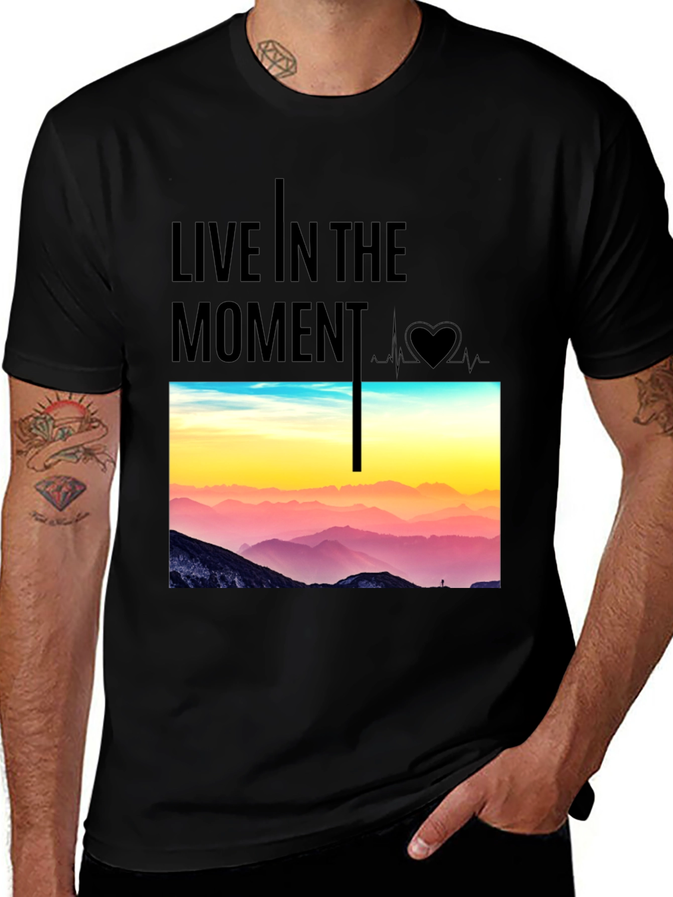 Live in the Moment Graphic Tee