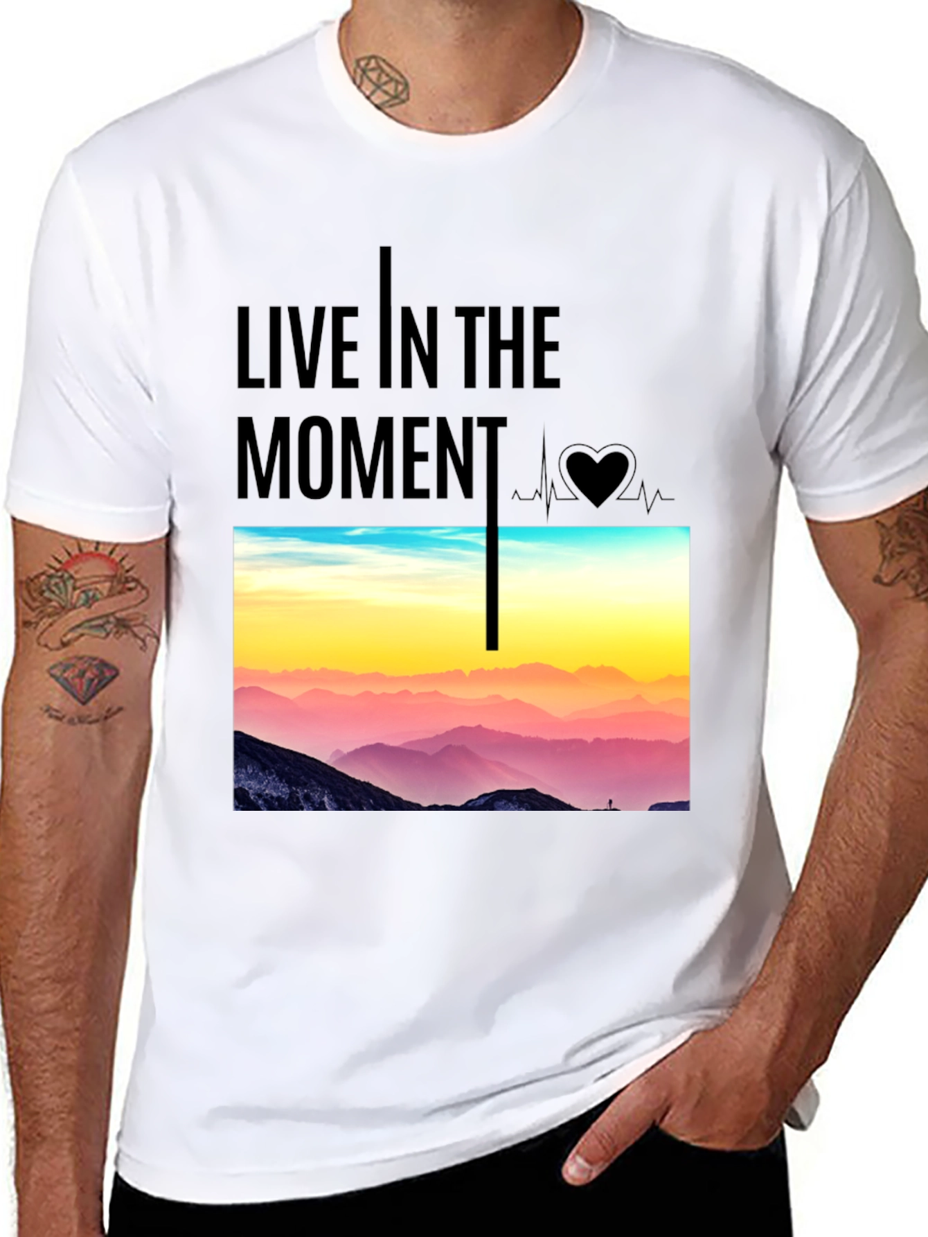 Live in the Moment Graphic Tee