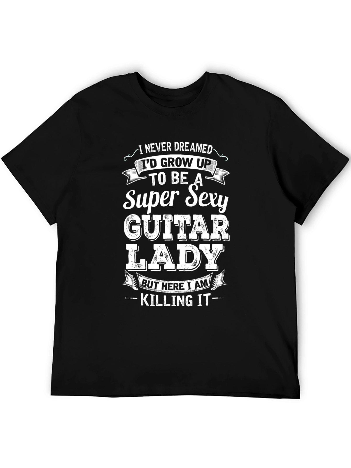 Super Sexy Guitar Lady T-Shirt