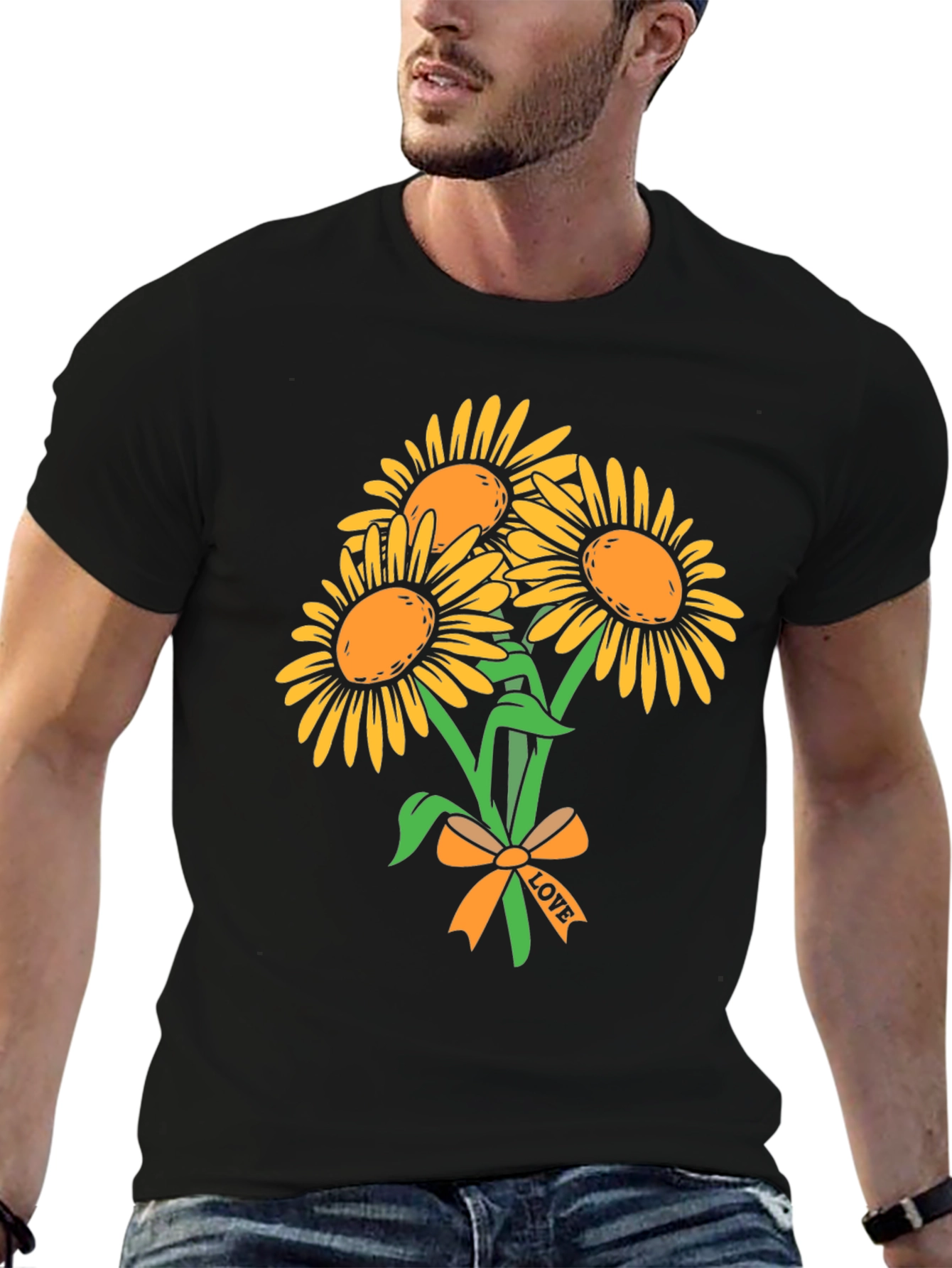 Sunflower Love Graphic Tee