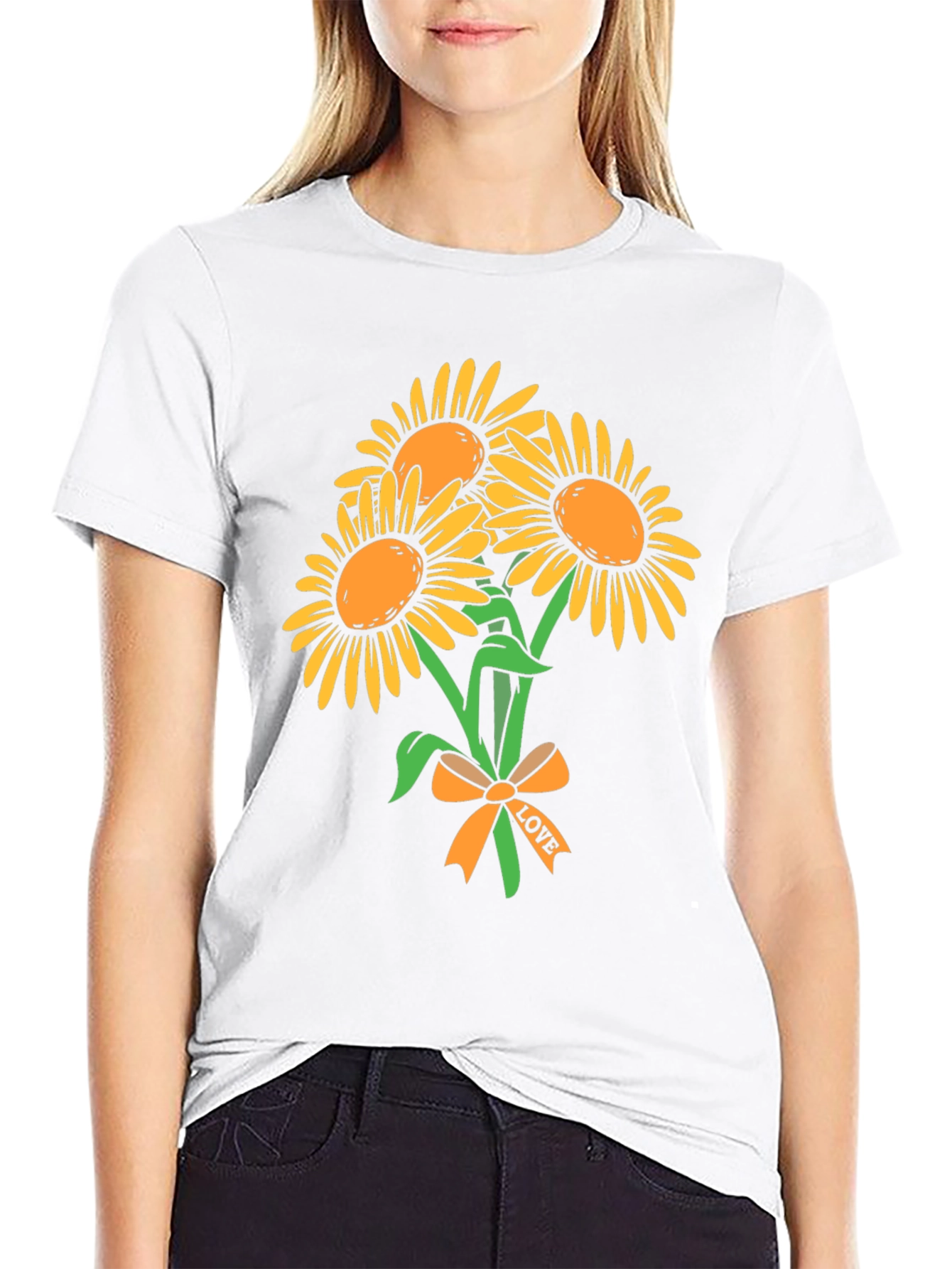 Sunflower Love Graphic Tee