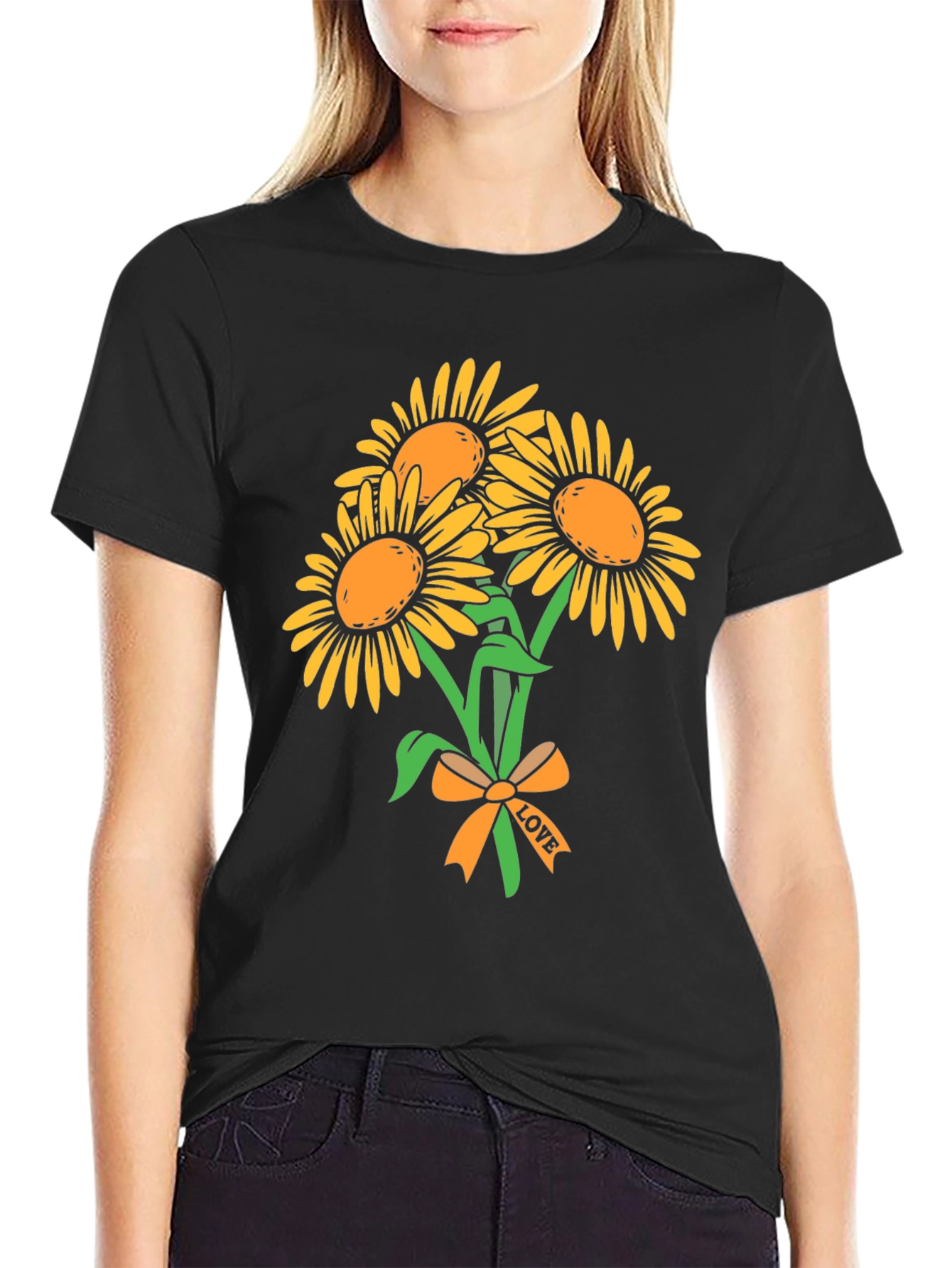 Sunflower Love Graphic Tee