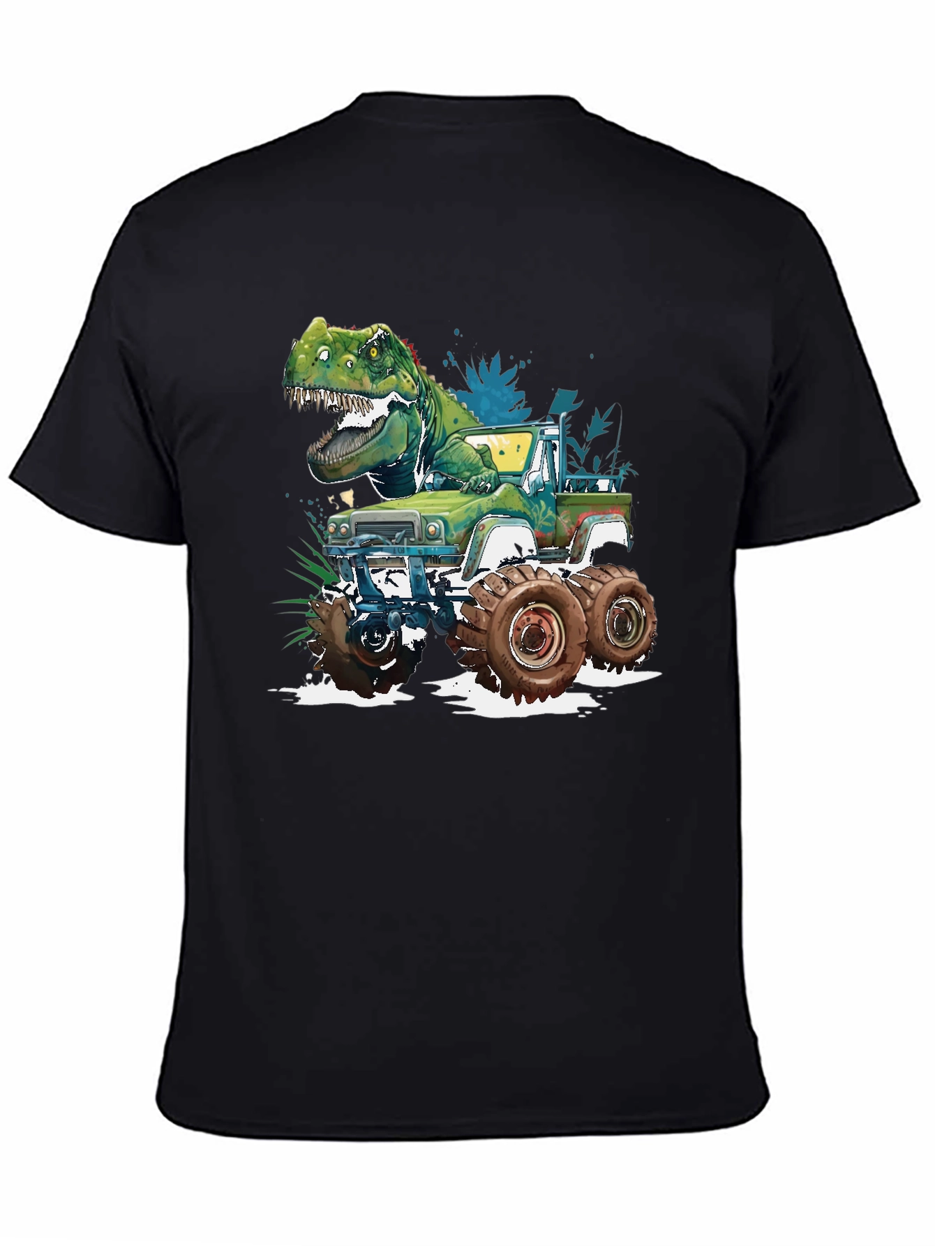 Dino Truck T-Shirt - Monster Truck Dinosaur Tee