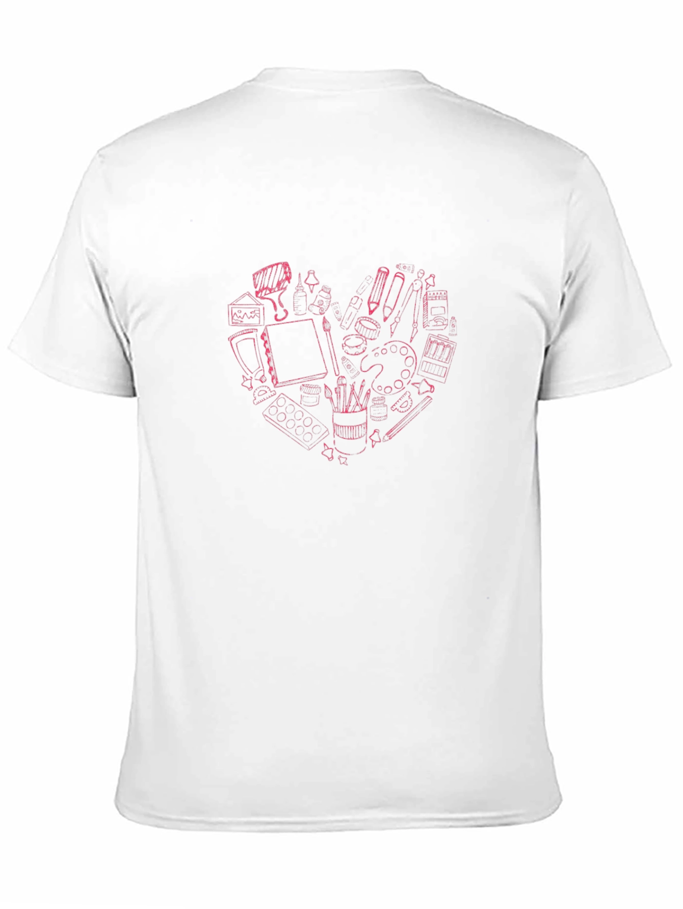 Artists Heart Graphic Tee - Black