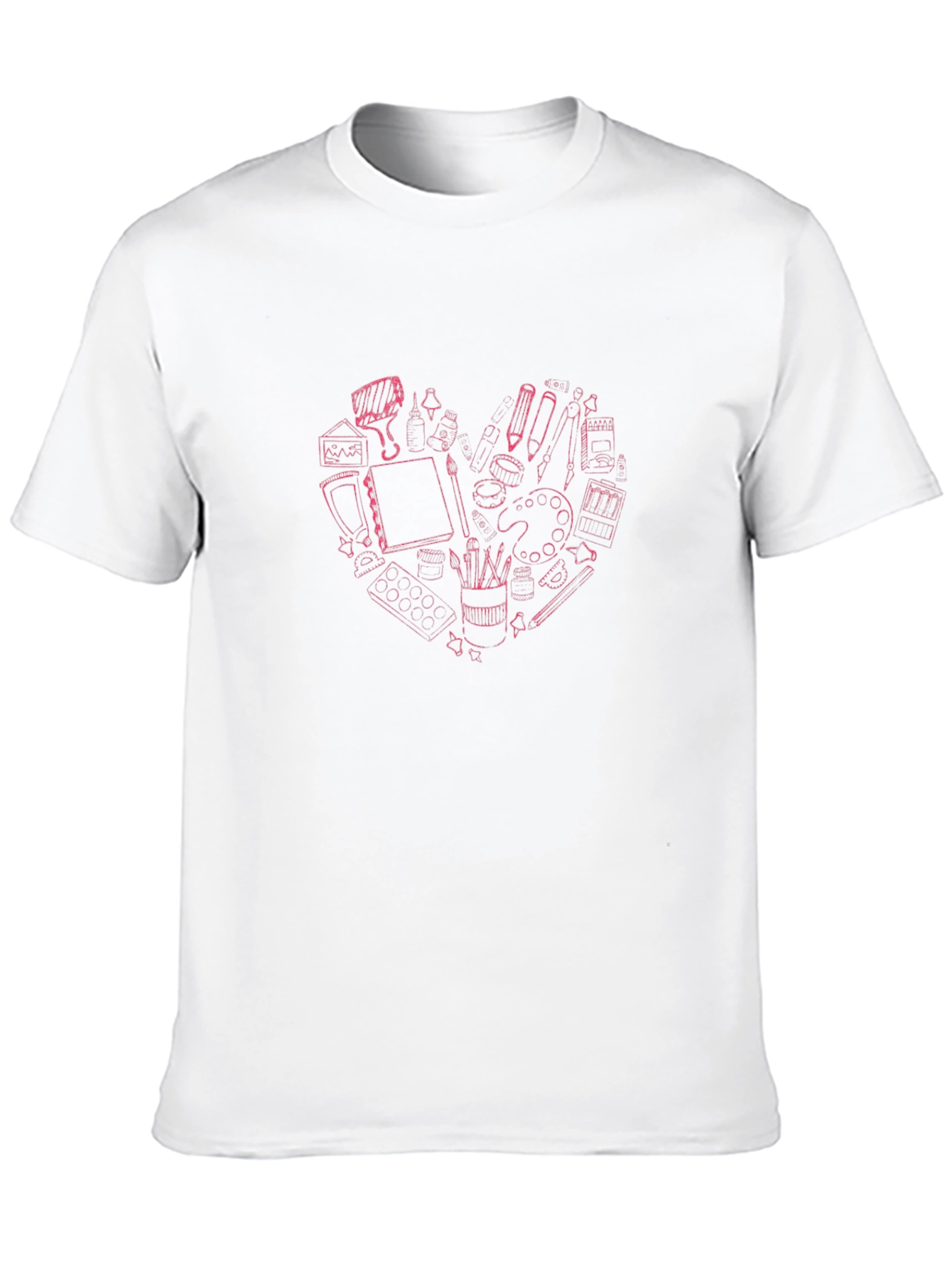 Artists Heart Graphic Tee - Black