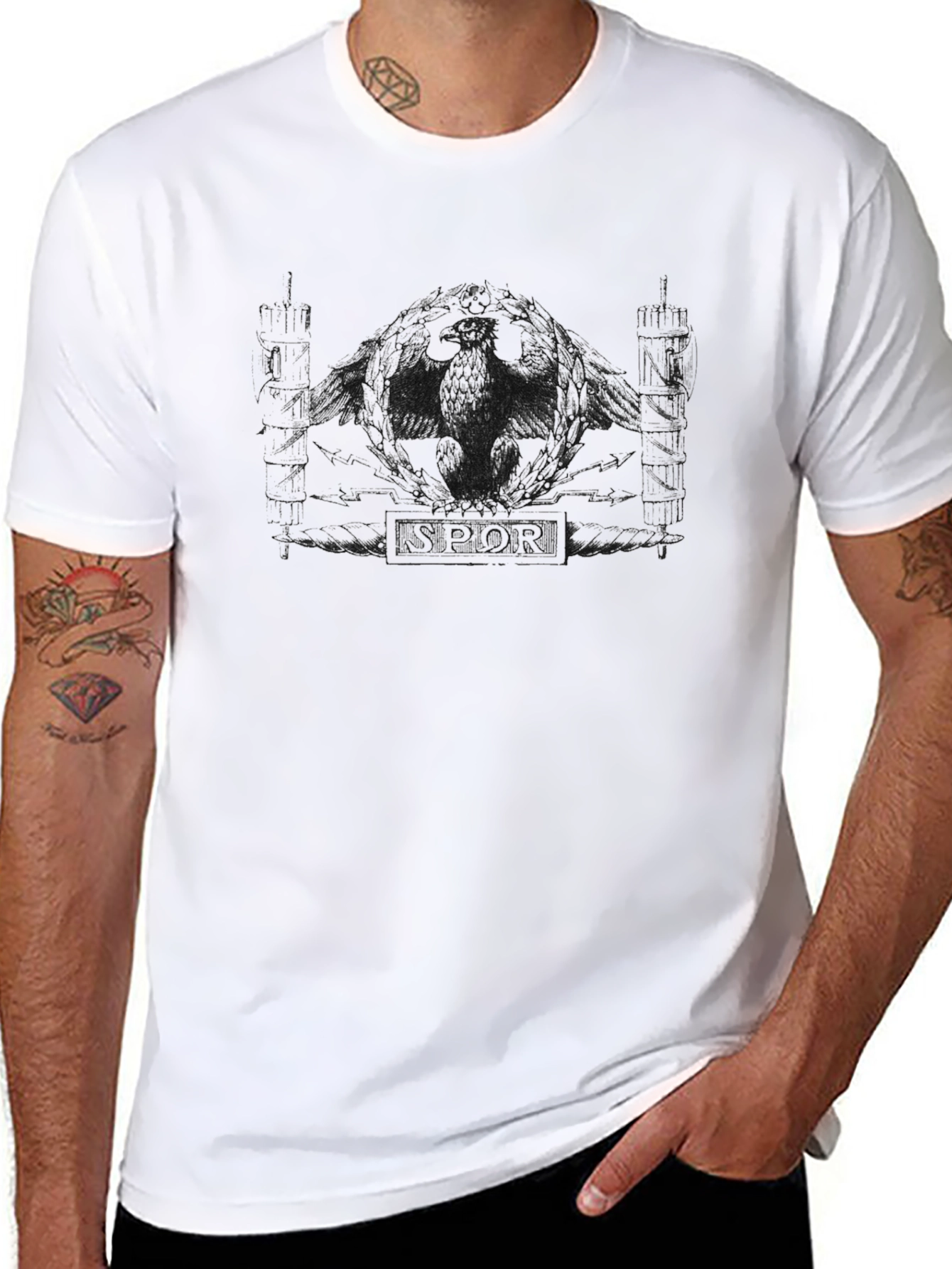 Black Eagle SPQR T-Shirt