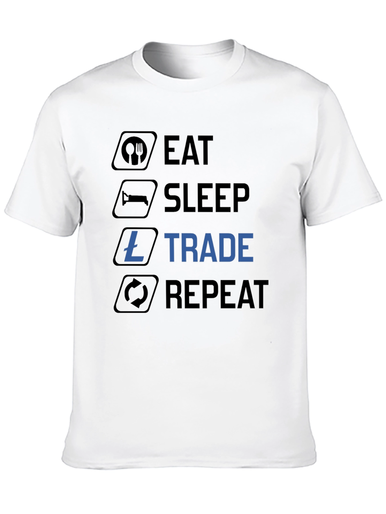 Eat Sleep Trade Repeat T-Shirt