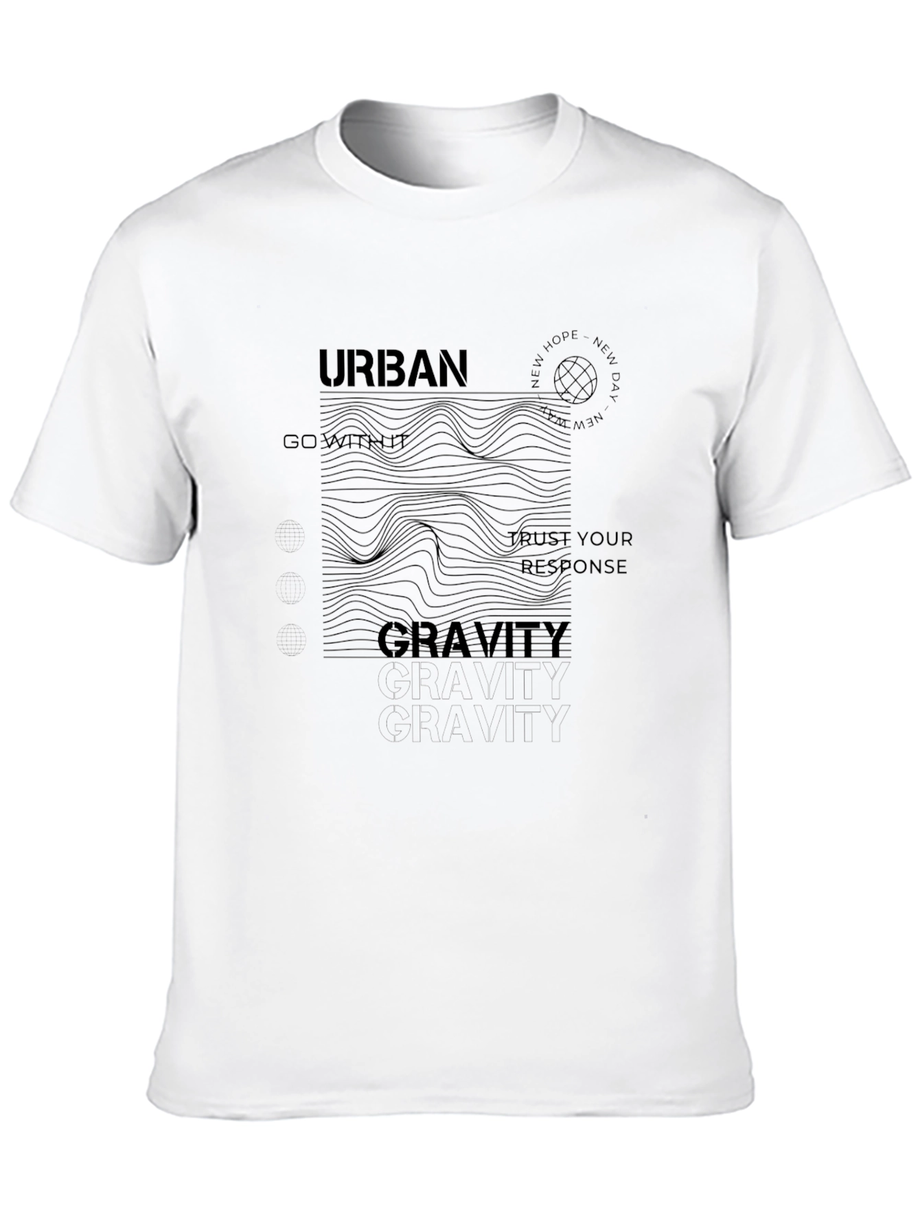 Urban Gravity Graphic Print T-Shirt