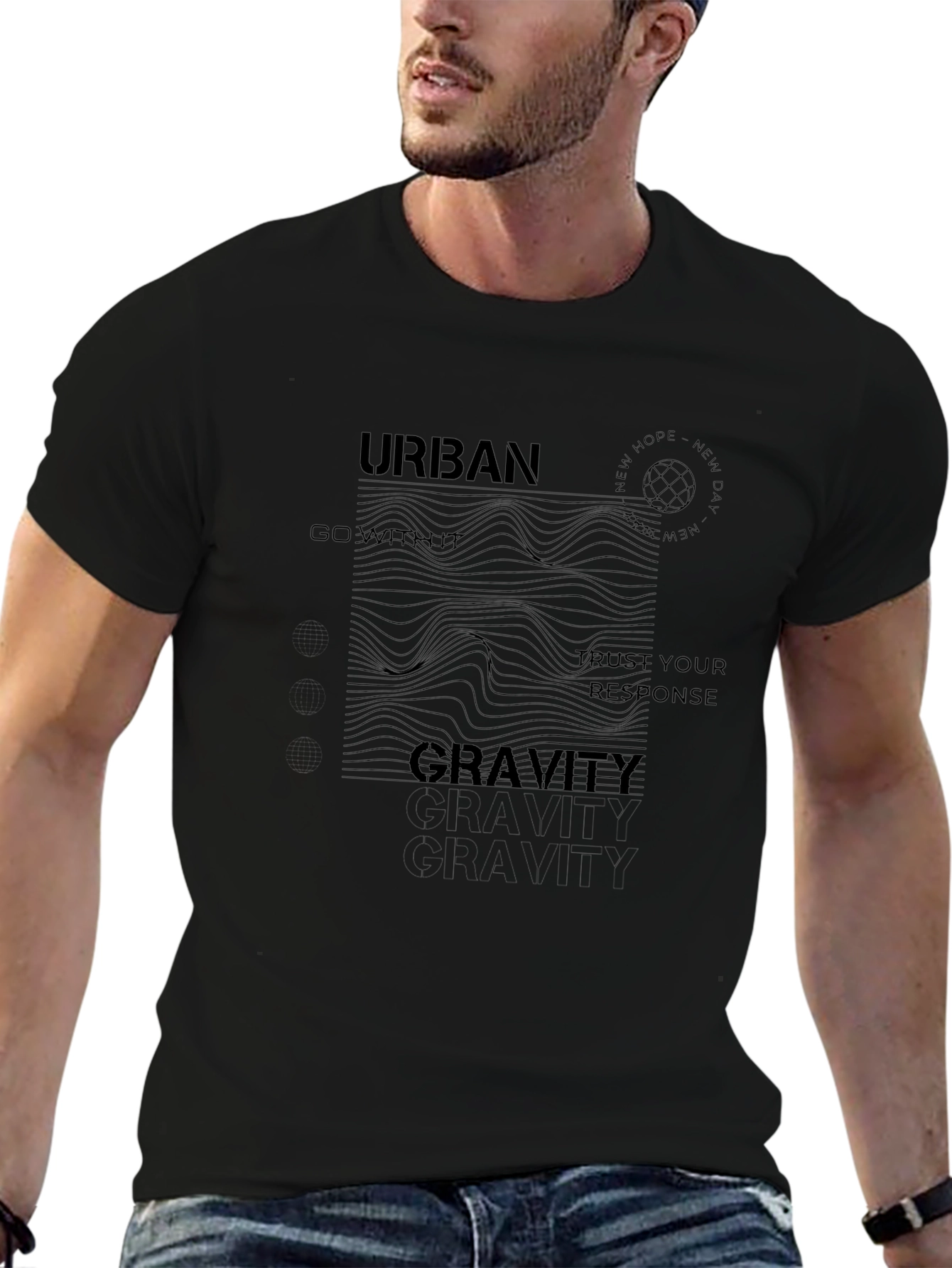 Urban Gravity Graphic Print T-Shirt