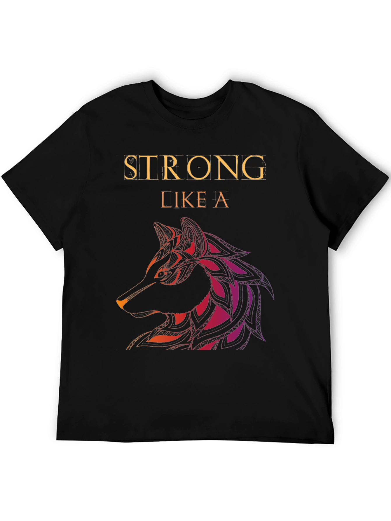 Strong Like a Wolf Graphic Tee