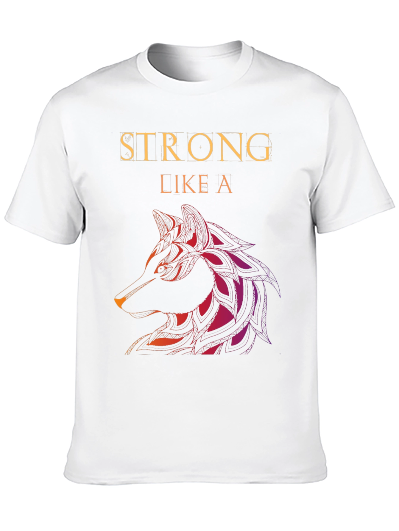 Strong Like a Wolf Graphic Tee