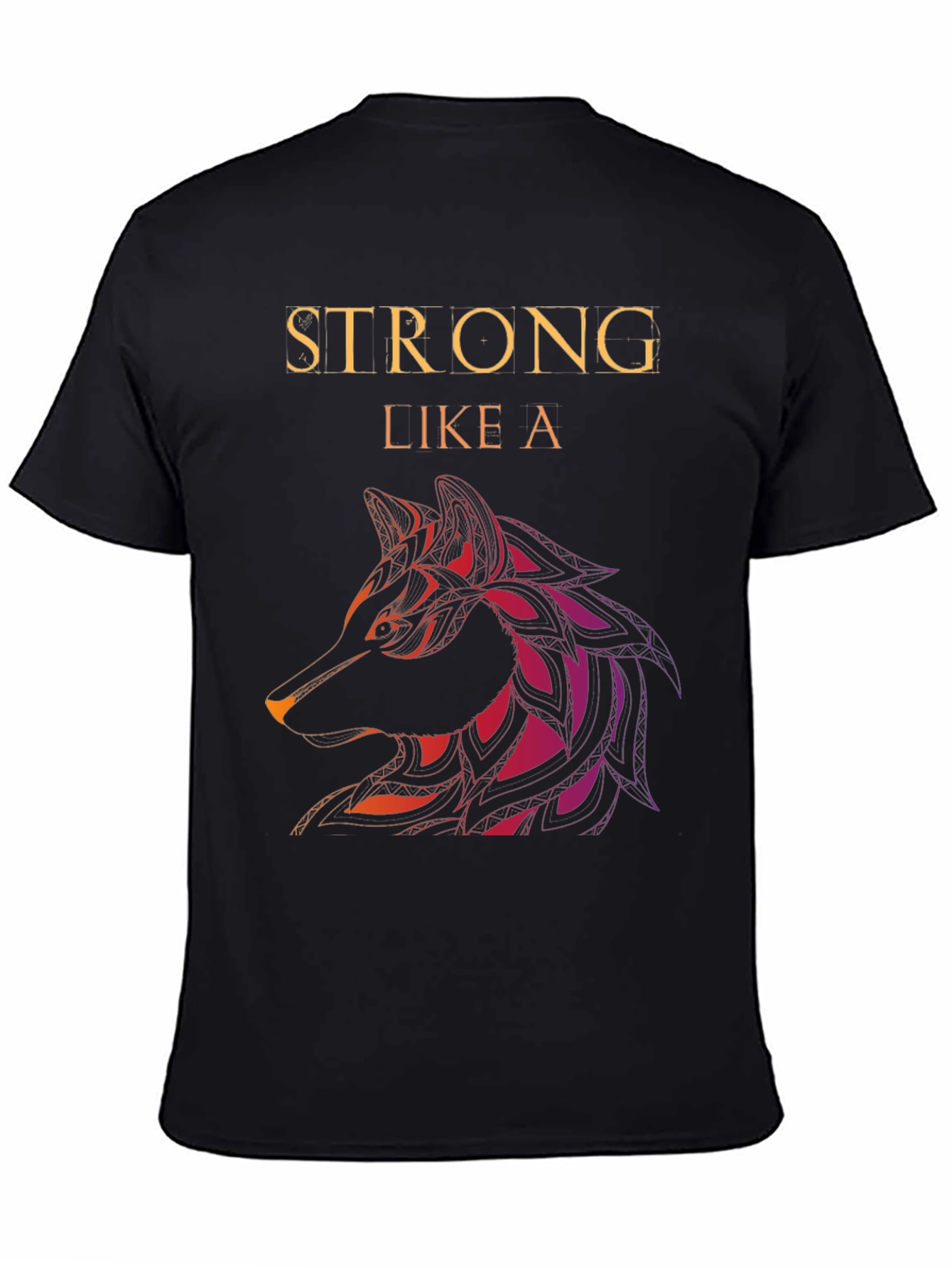 Strong Like a Wolf Graphic Tee