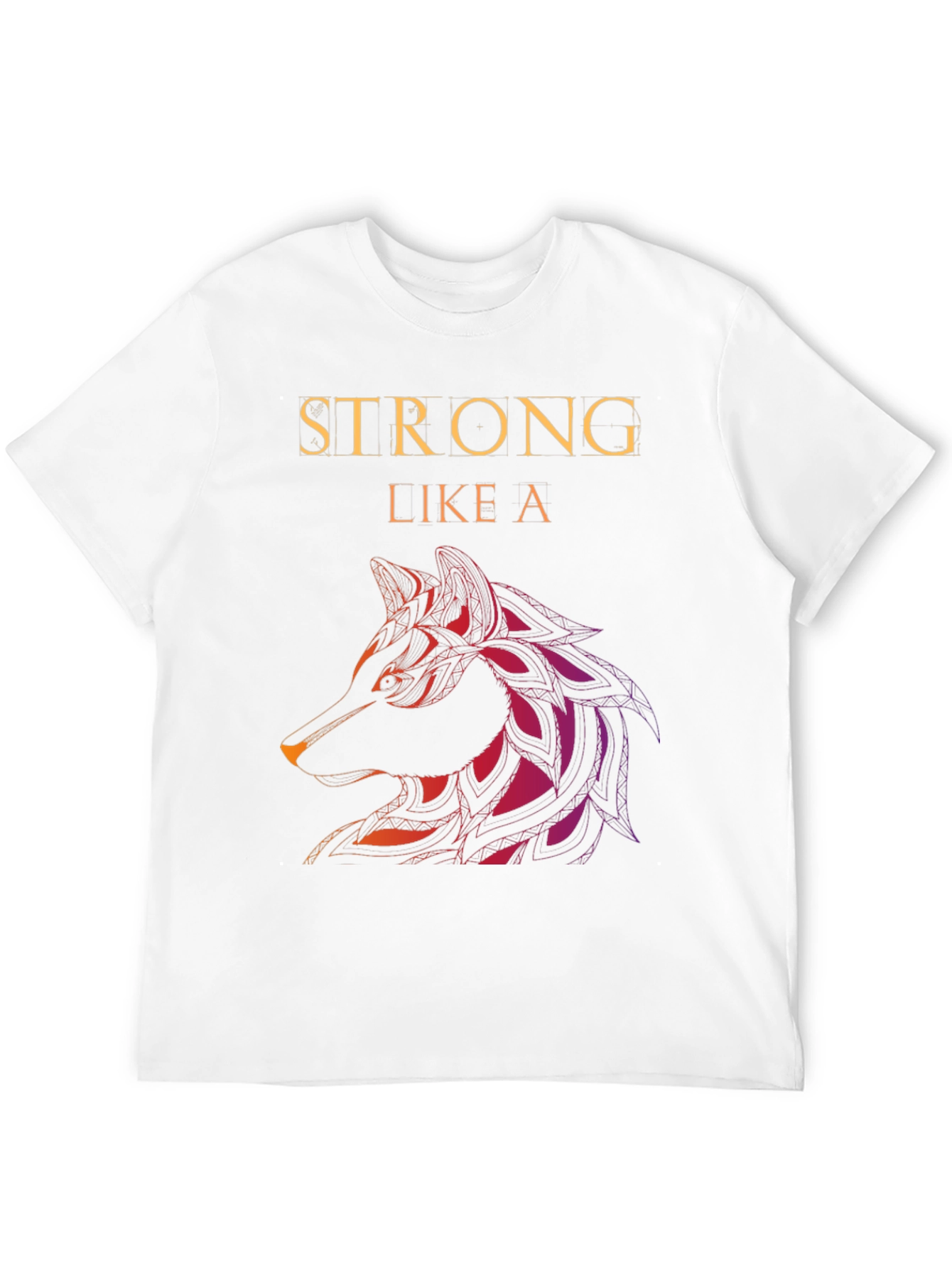Strong Like a Wolf Graphic Tee