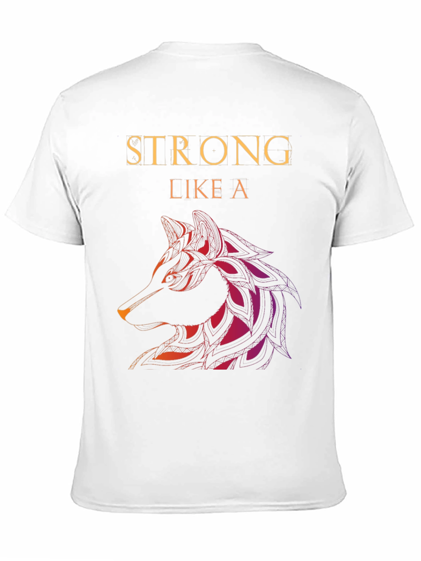Strong Like a Wolf Graphic Tee