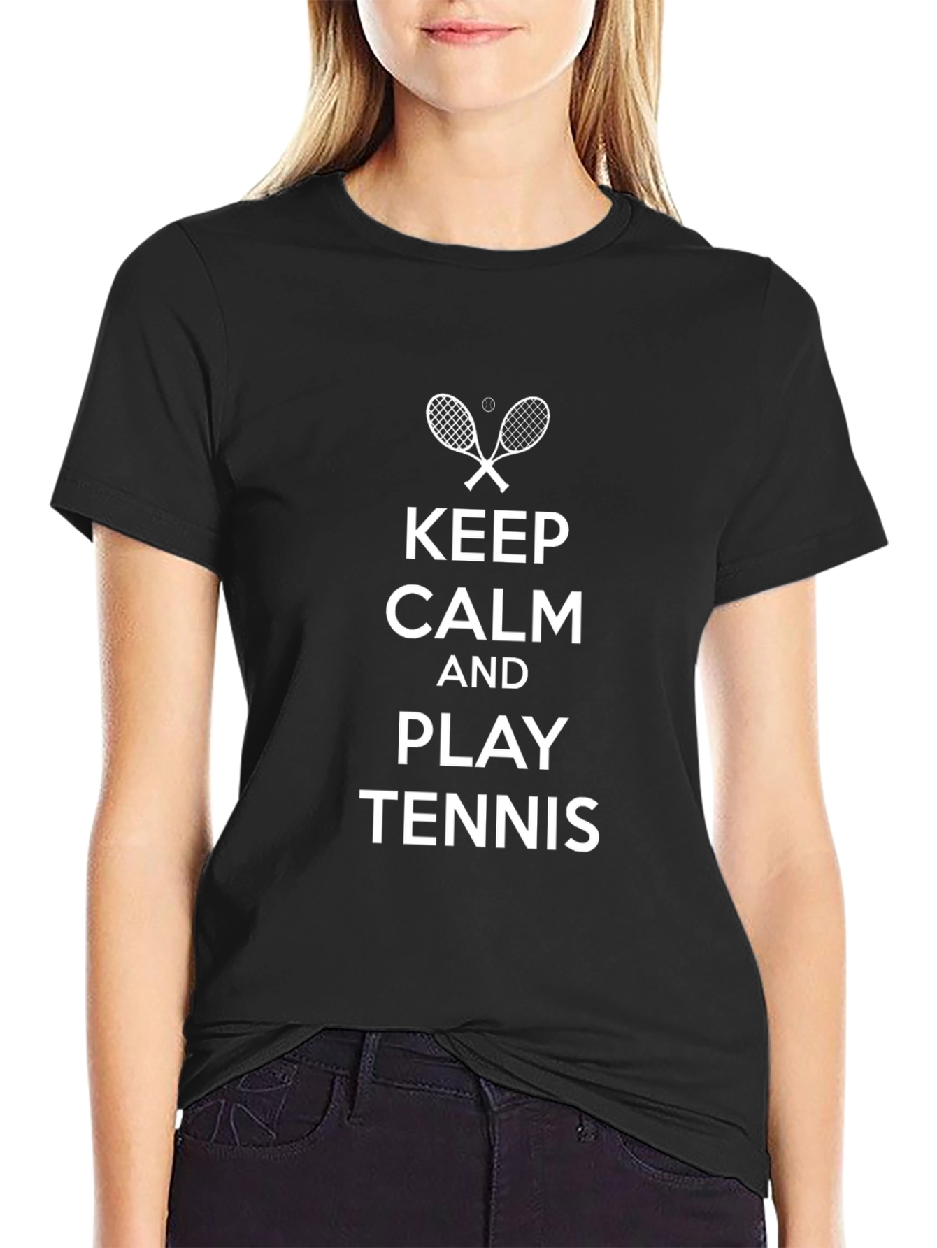 Keep Calm and Play Tennis T-Shirt