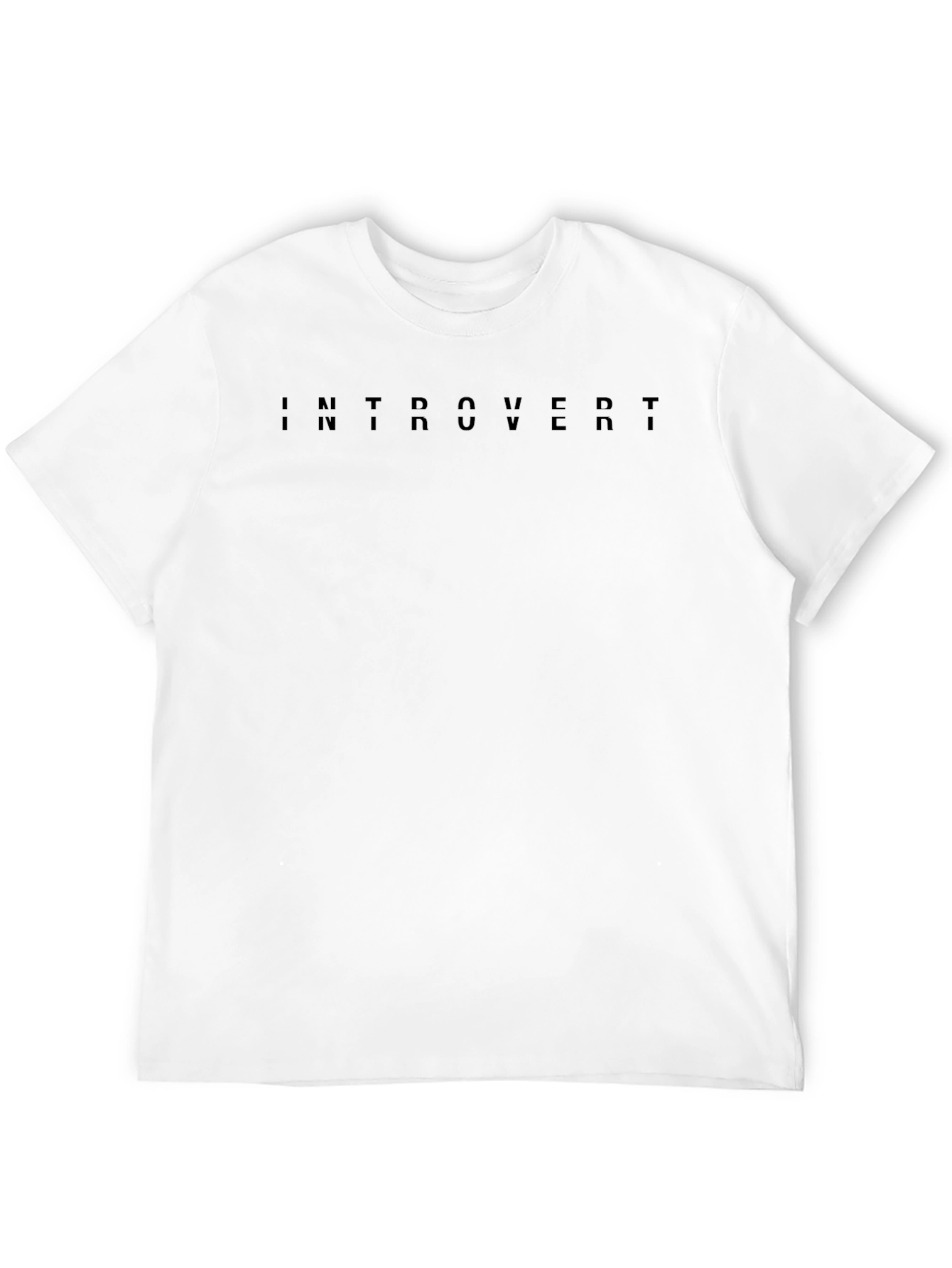 Introvert Graphic Tee - Minimalist Design