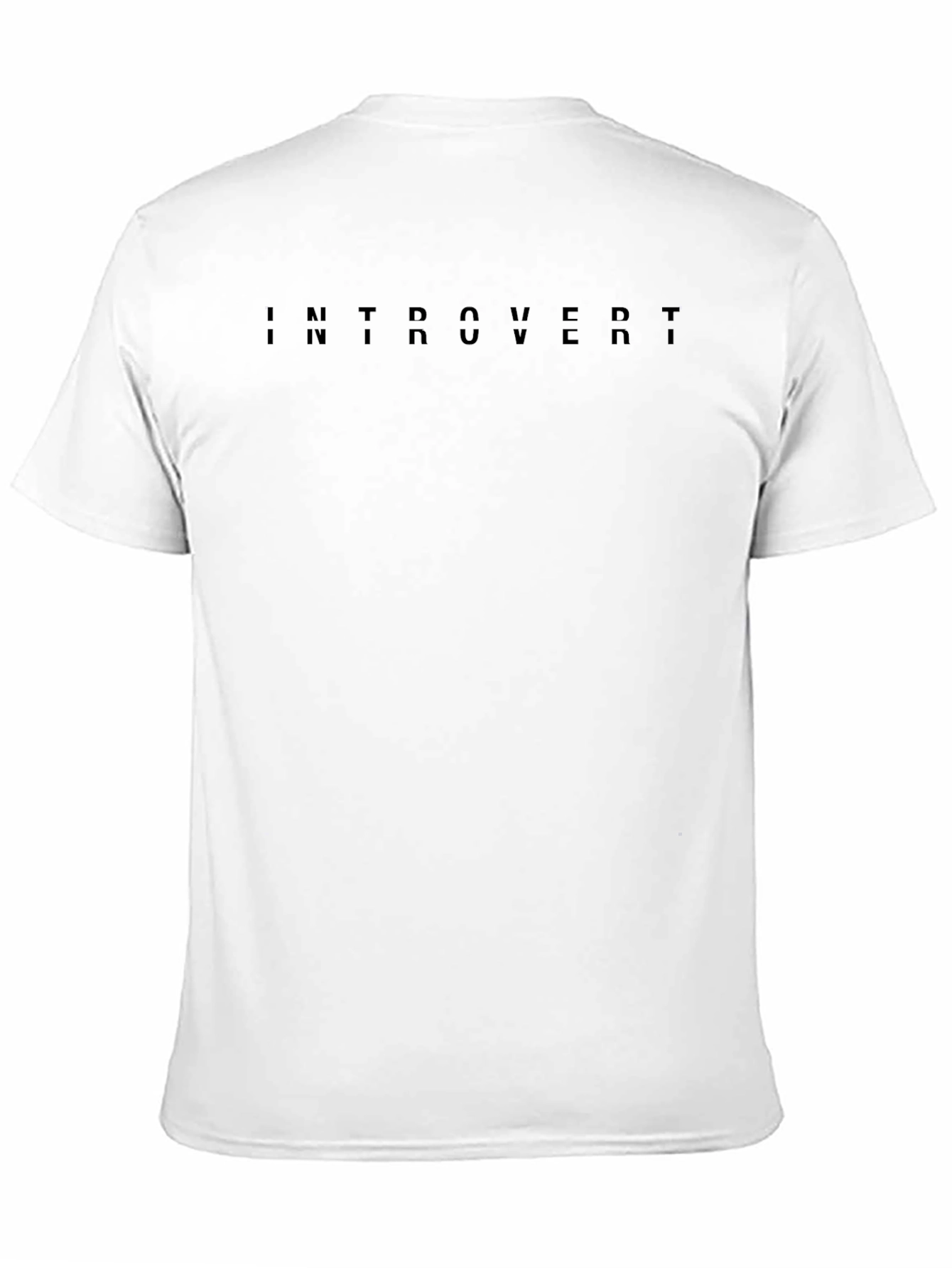 Introvert Graphic Tee - Minimalist Design