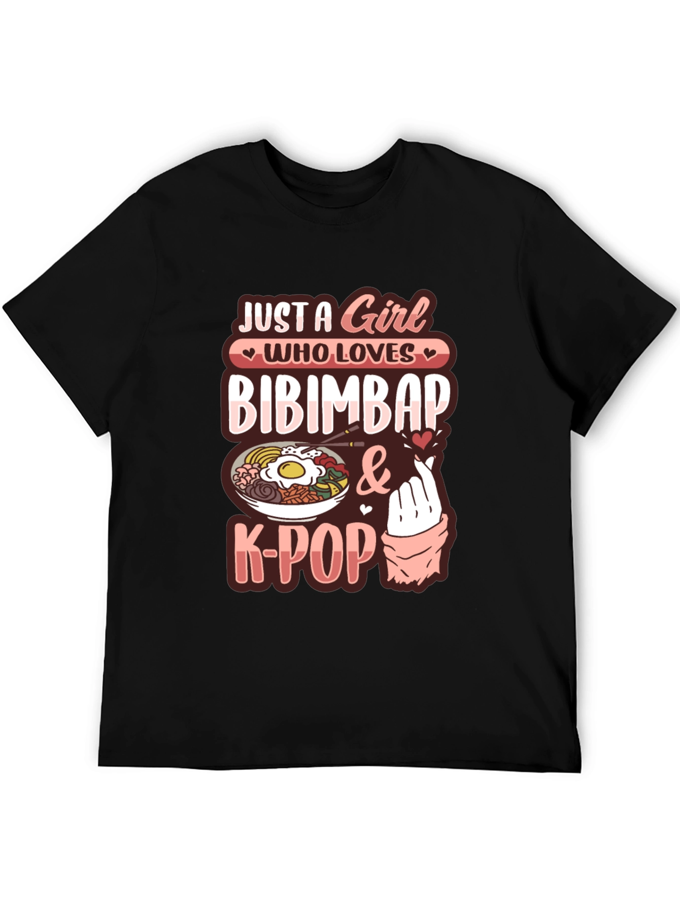 Bibimbap & K-Pop Girls T-Shirt