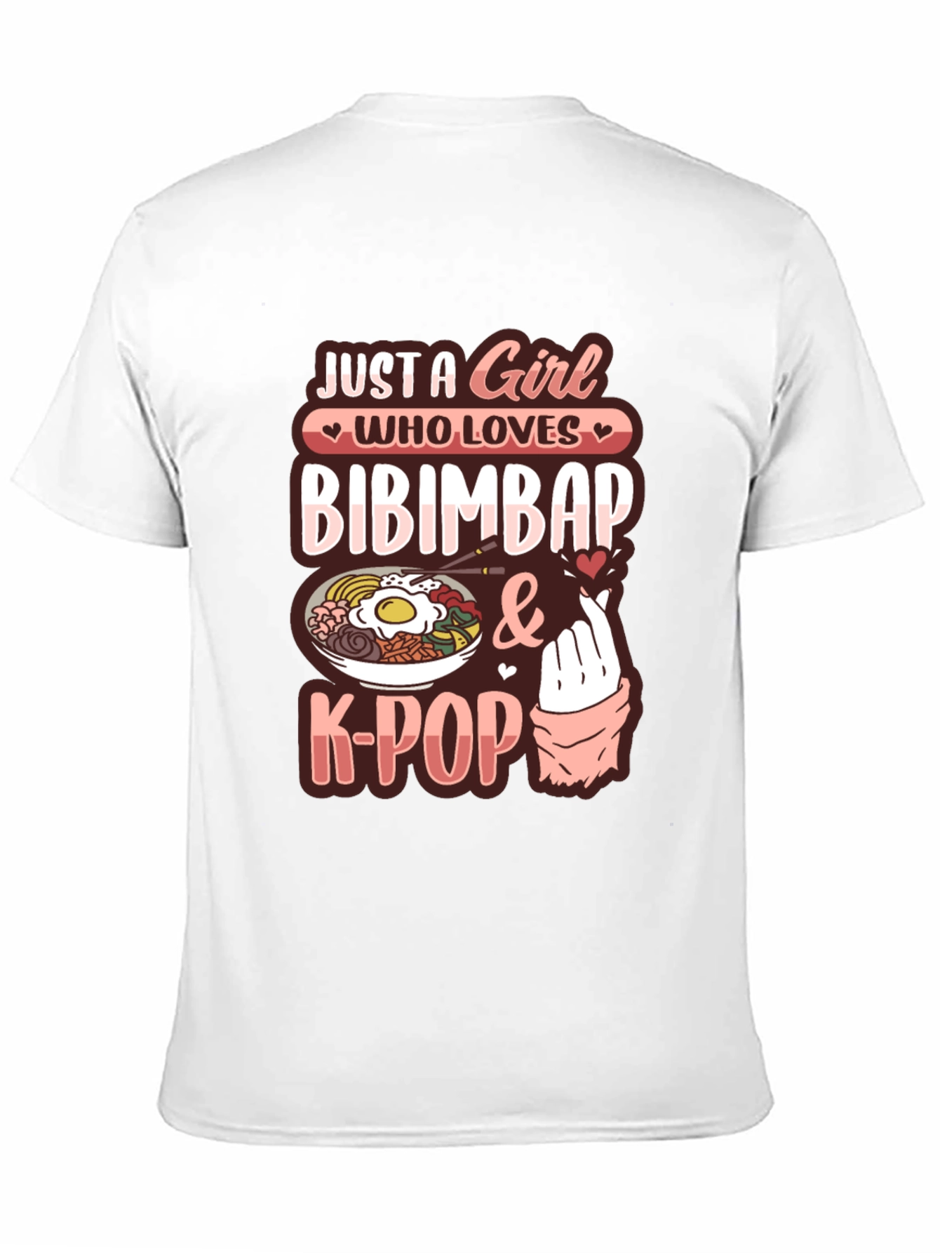 Bibimbap & K-Pop Girls T-Shirt