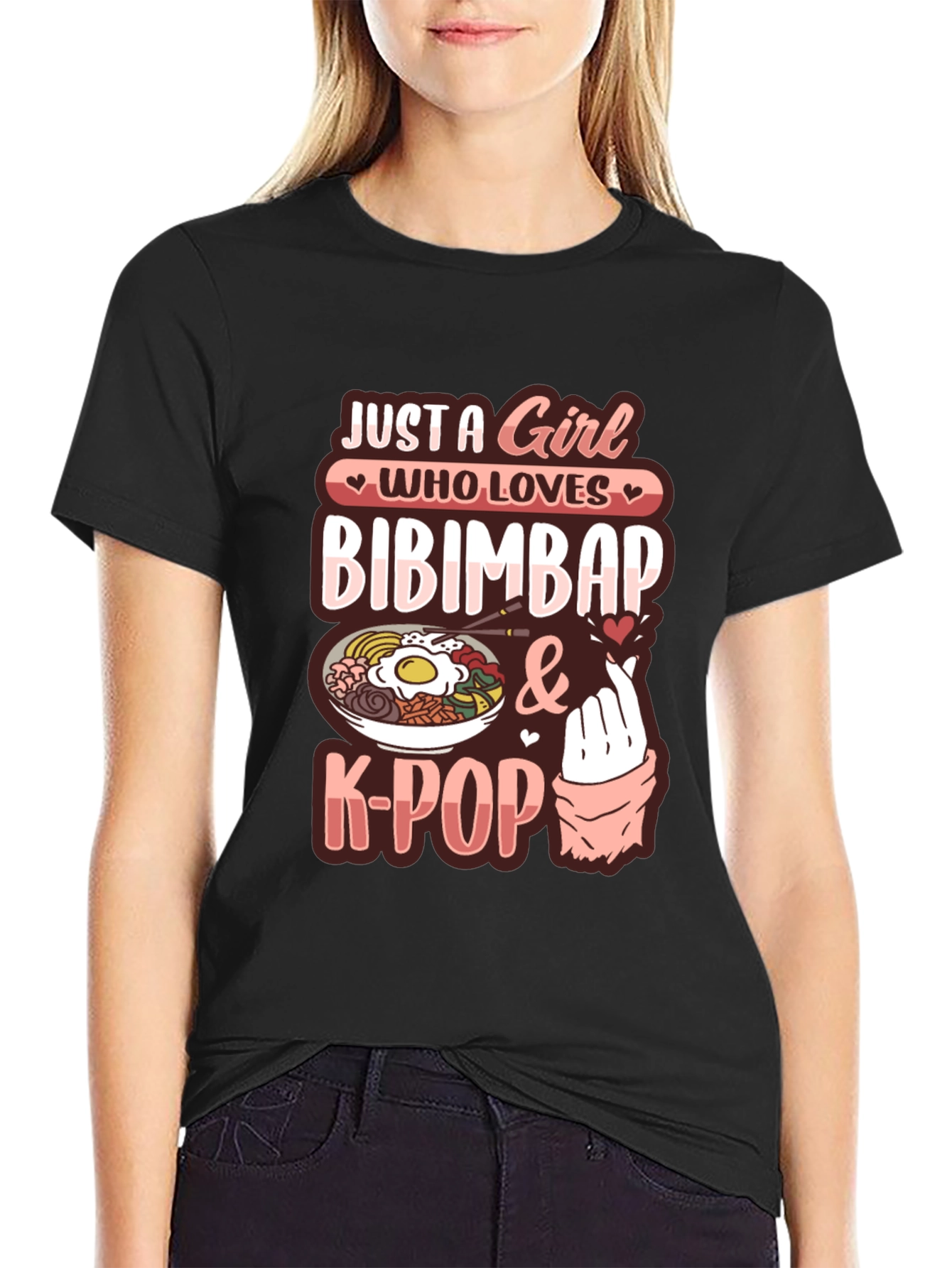 Bibimbap & K-Pop Girls T-Shirt
